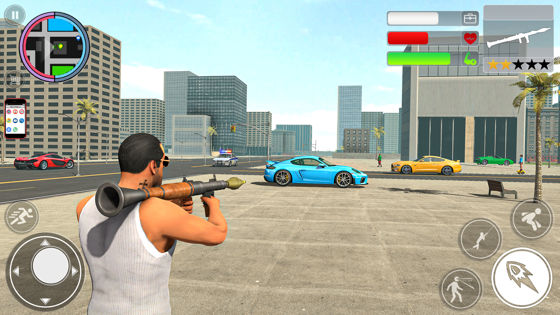 اسکرین شات 8 بازی Indian Bike Gangster Simulator