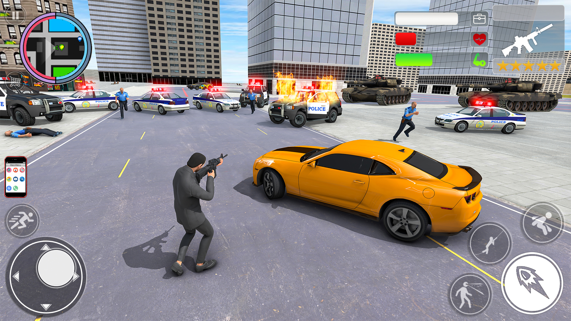 اسکرین شات 7 بازی Indian Bike Gangster Simulator