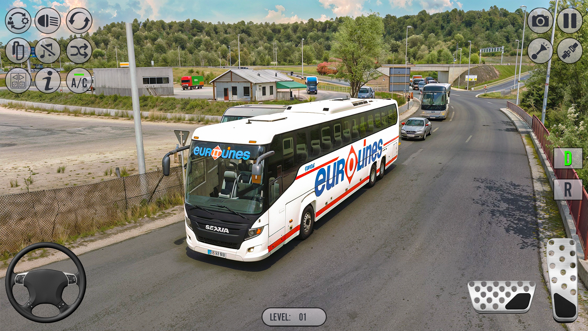 اسکرین شات 8 بازی Bus Transport Game: US Bus Sim
