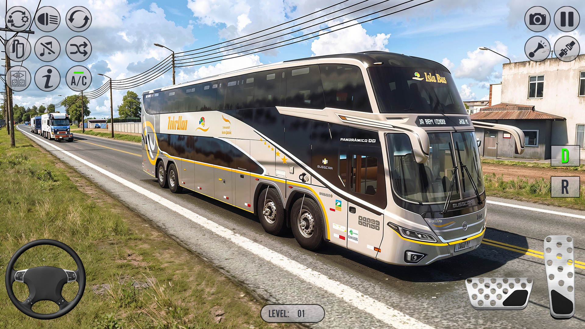 اسکرین شات 5 بازی Bus Transport Game: US Bus Sim