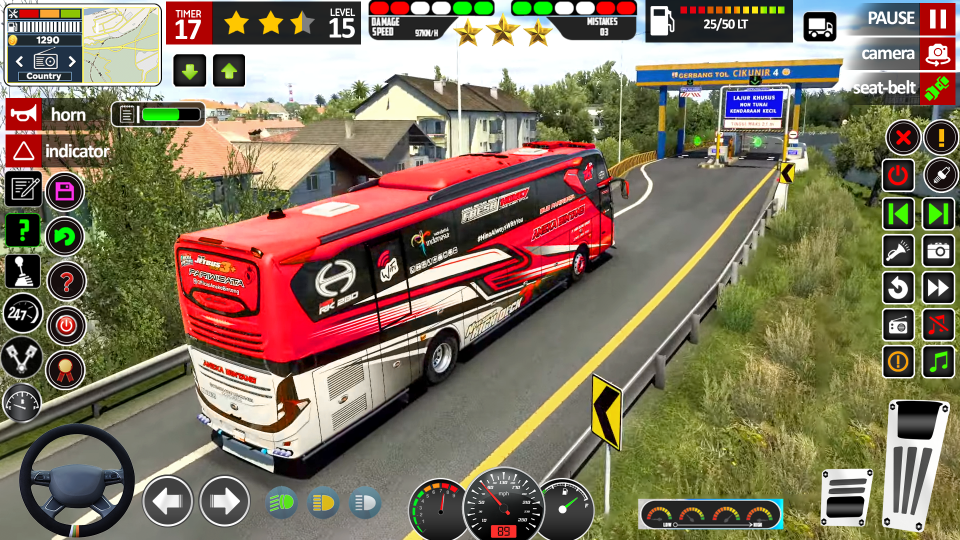 اسکرین شات 4 بازی Real Bus Simulator - City Bus