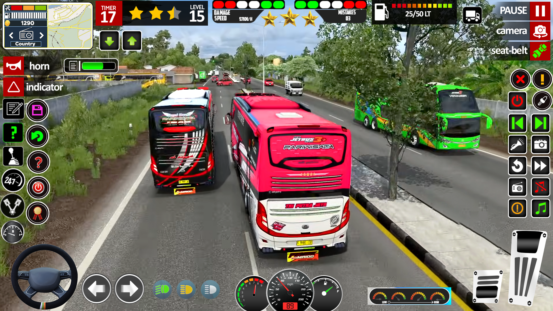 اسکرین شات 3 بازی Real Bus Simulator - City Bus