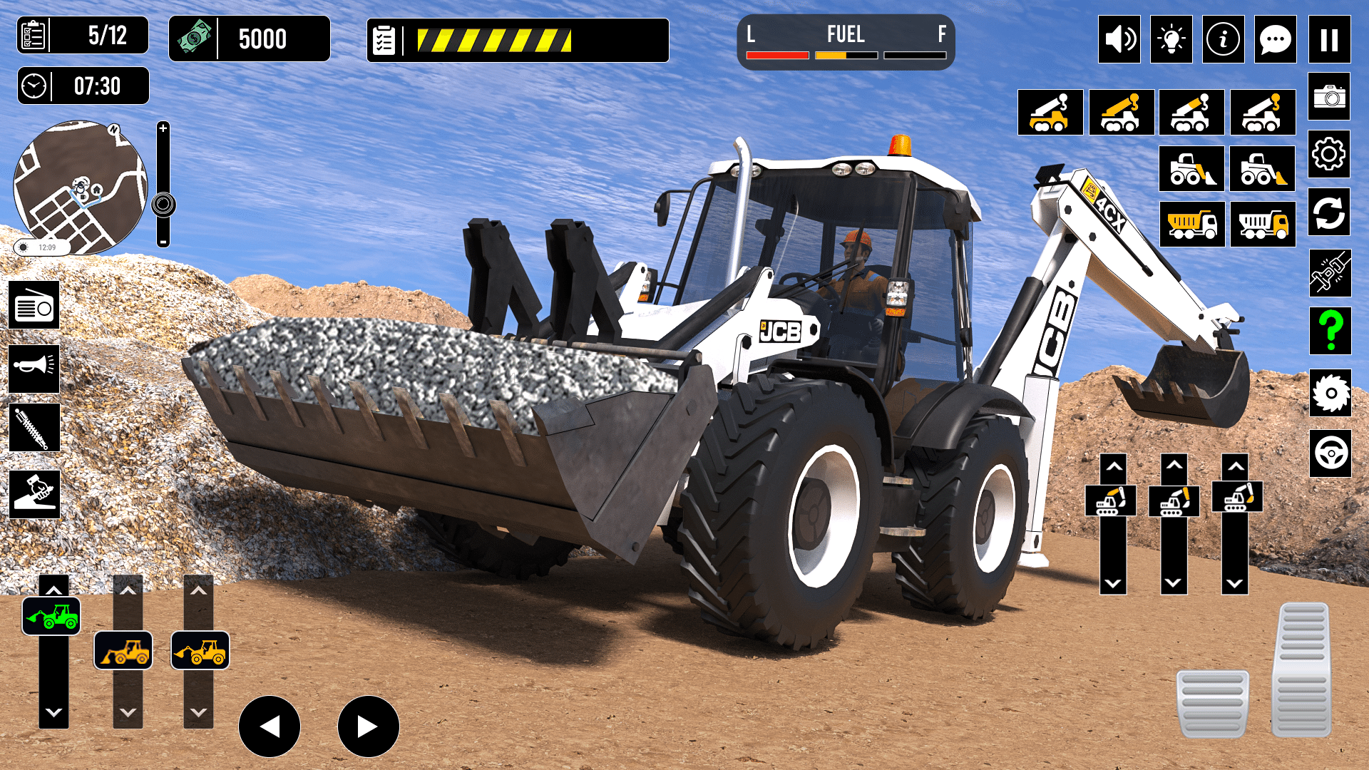 اسکرین شات 3 برنامه Construction Game: Truck Games