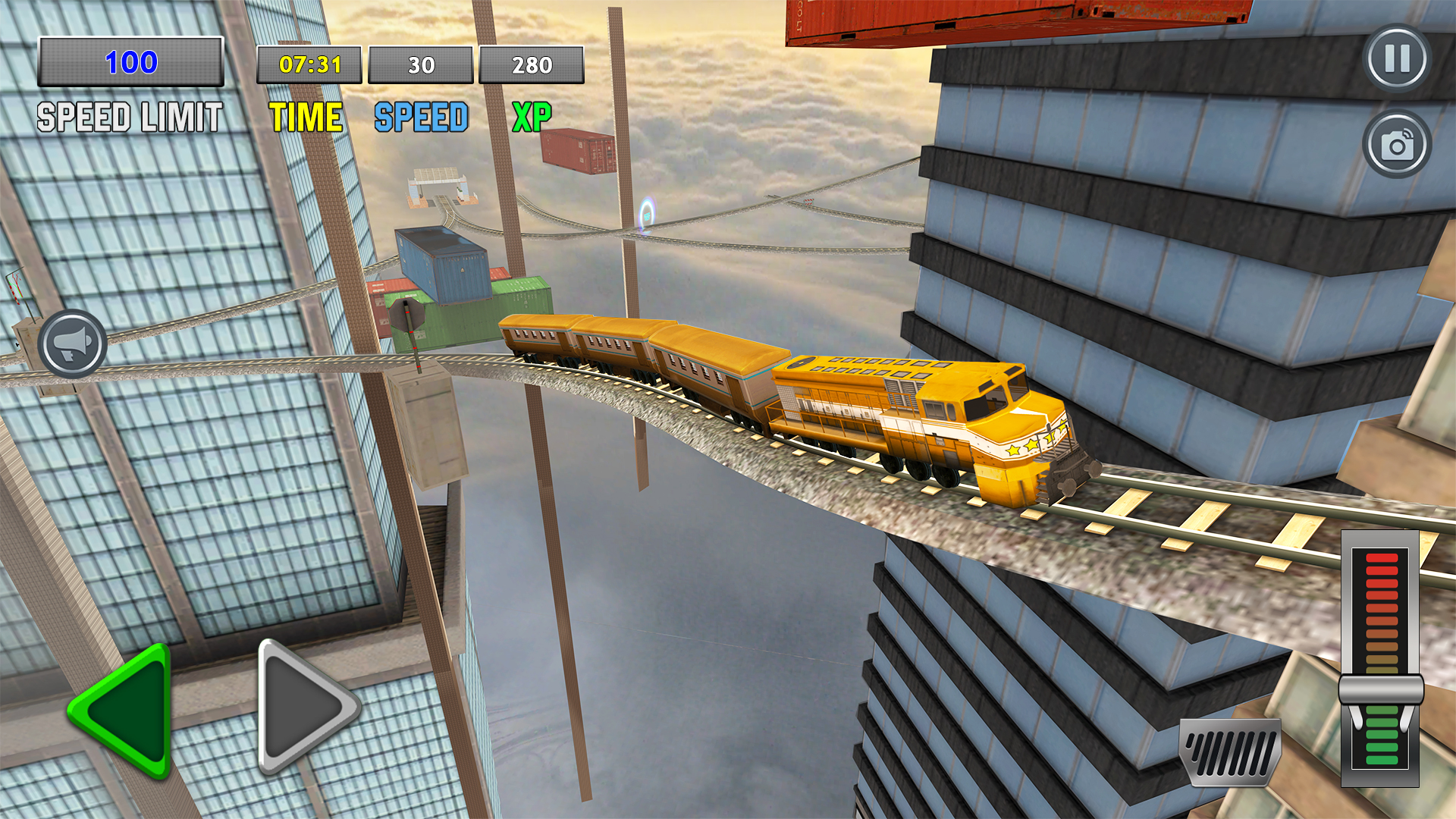 اسکرین شات 3 برنامه Railroad Train Simulator Games