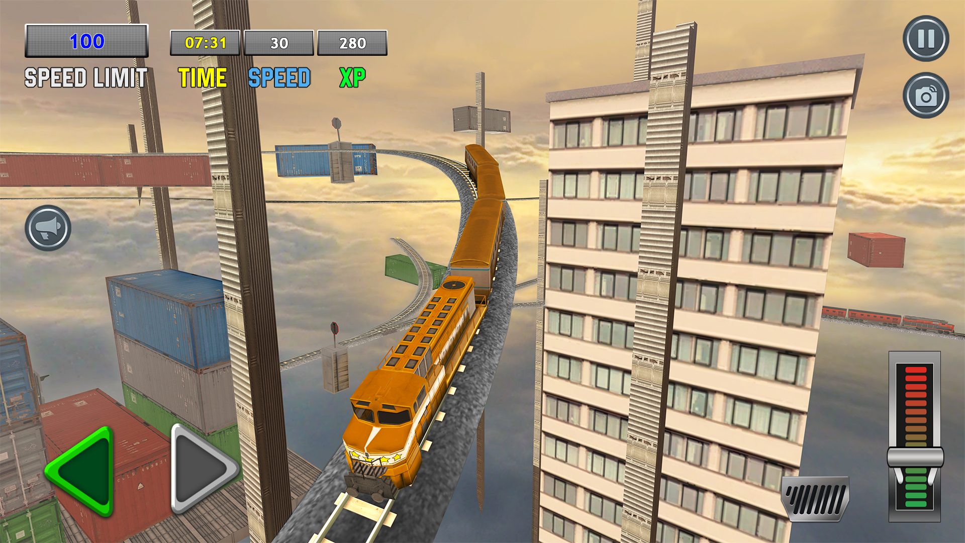 اسکرین شات 6 برنامه Railroad Train Simulator Games