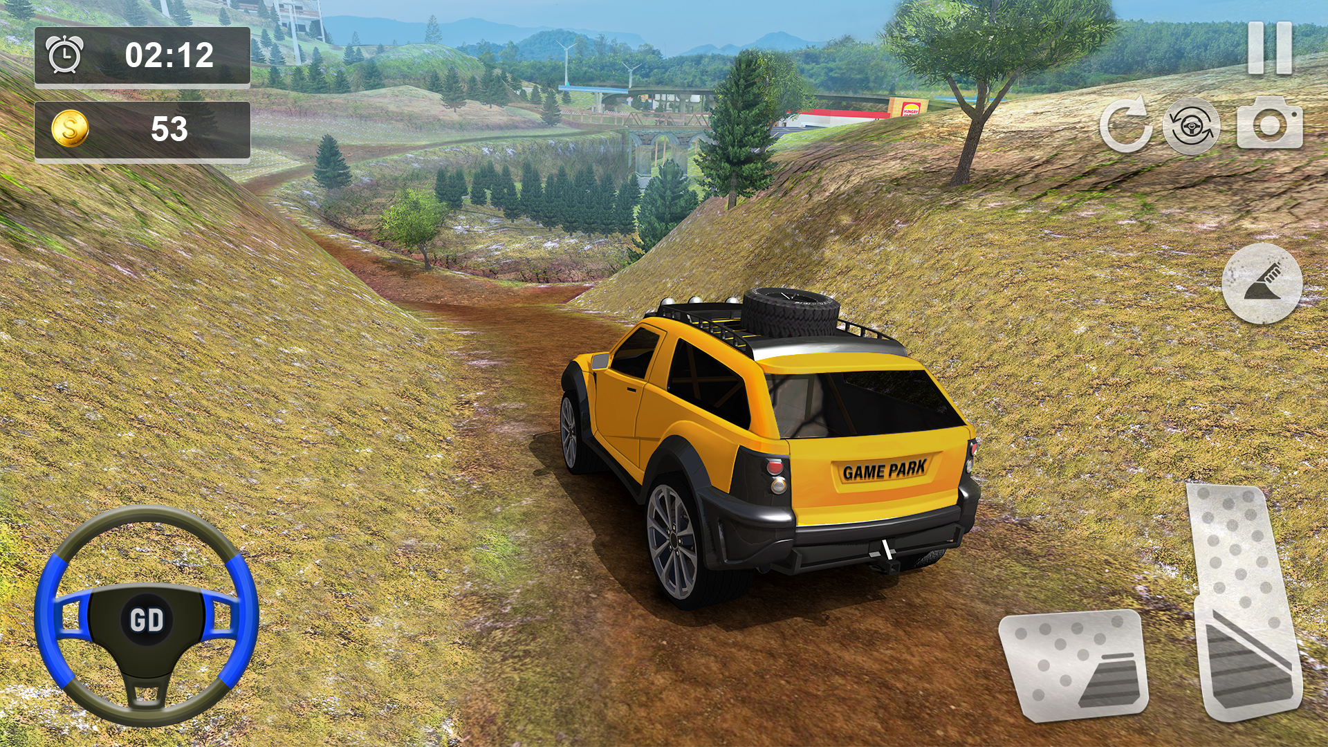 اسکرین شات 4 بازی Offroad Jeep Driving - 3D Game