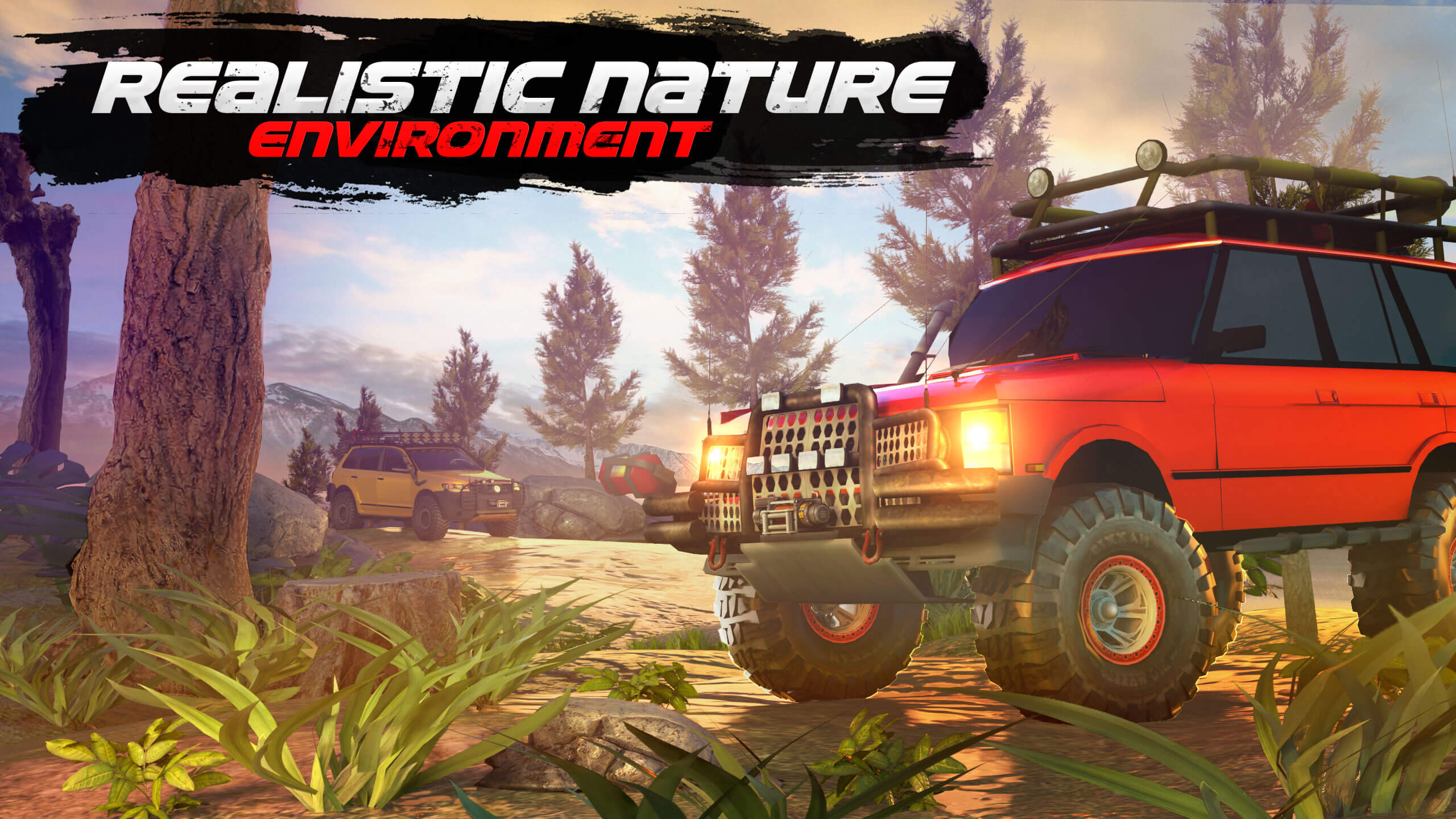 اسکرین شات 2 برنامه Jeep Offroad: Car Racing Games
