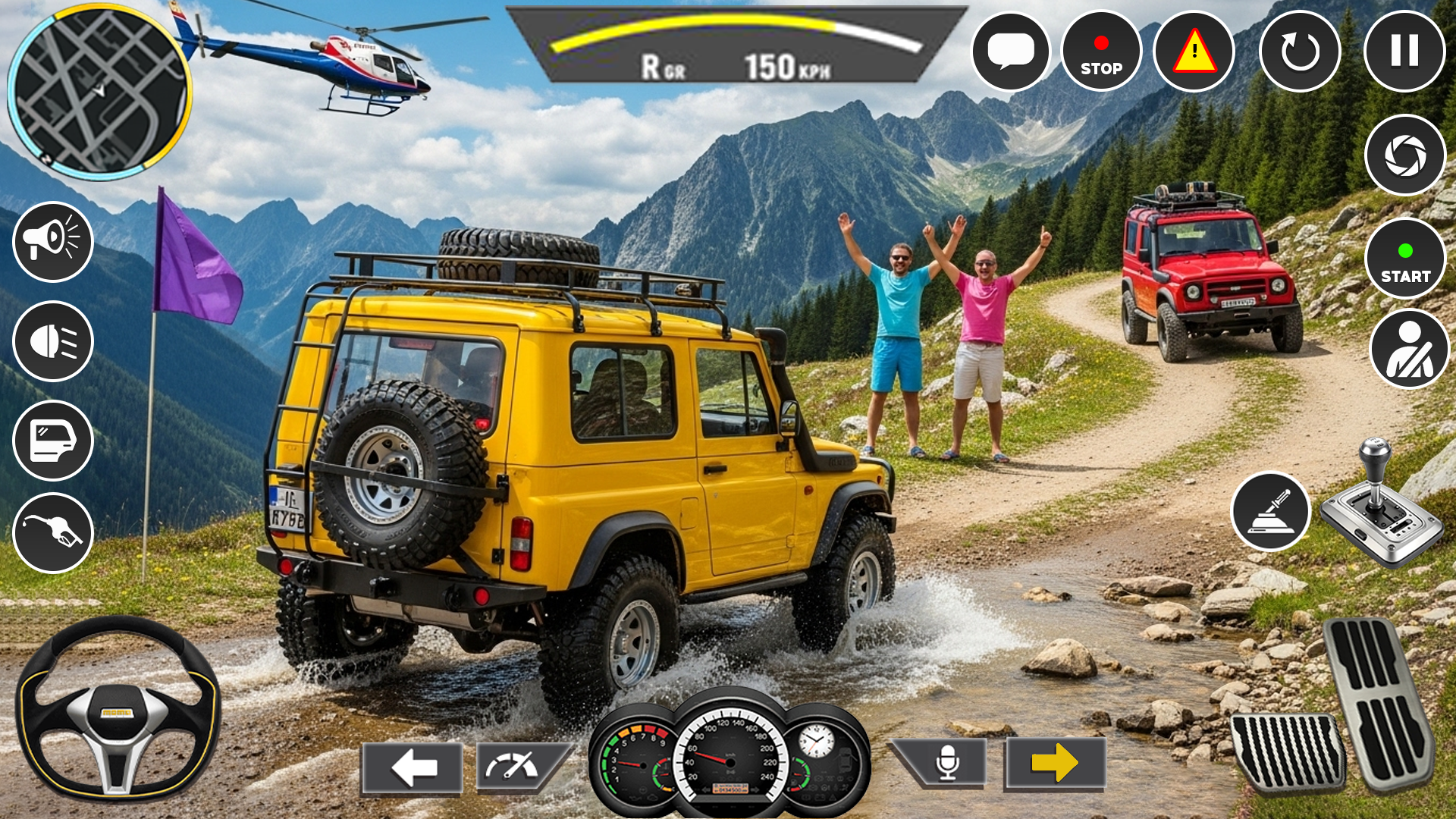 اسکرین شات 2 بازی Jeep Driving Simulator offRoad