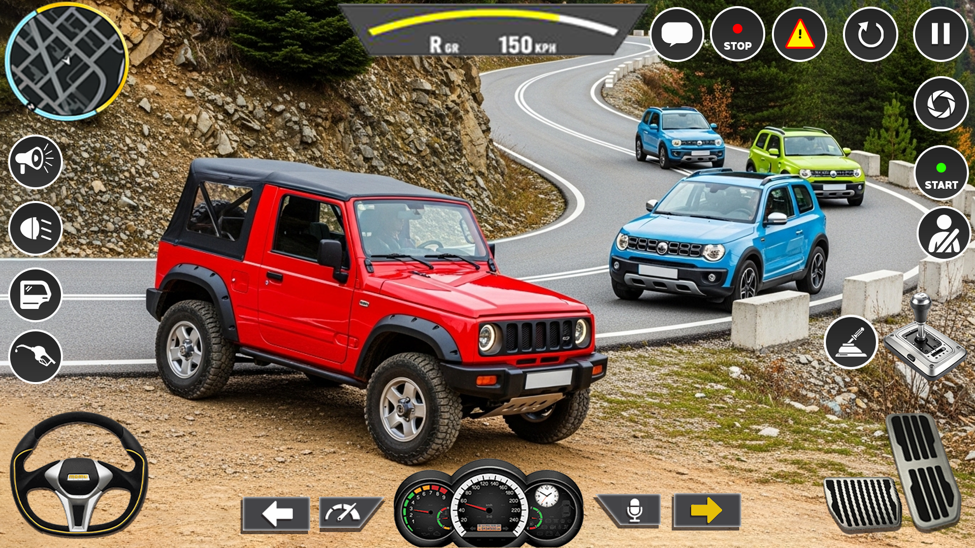 اسکرین شات 3 بازی Jeep Driving Simulator offRoad