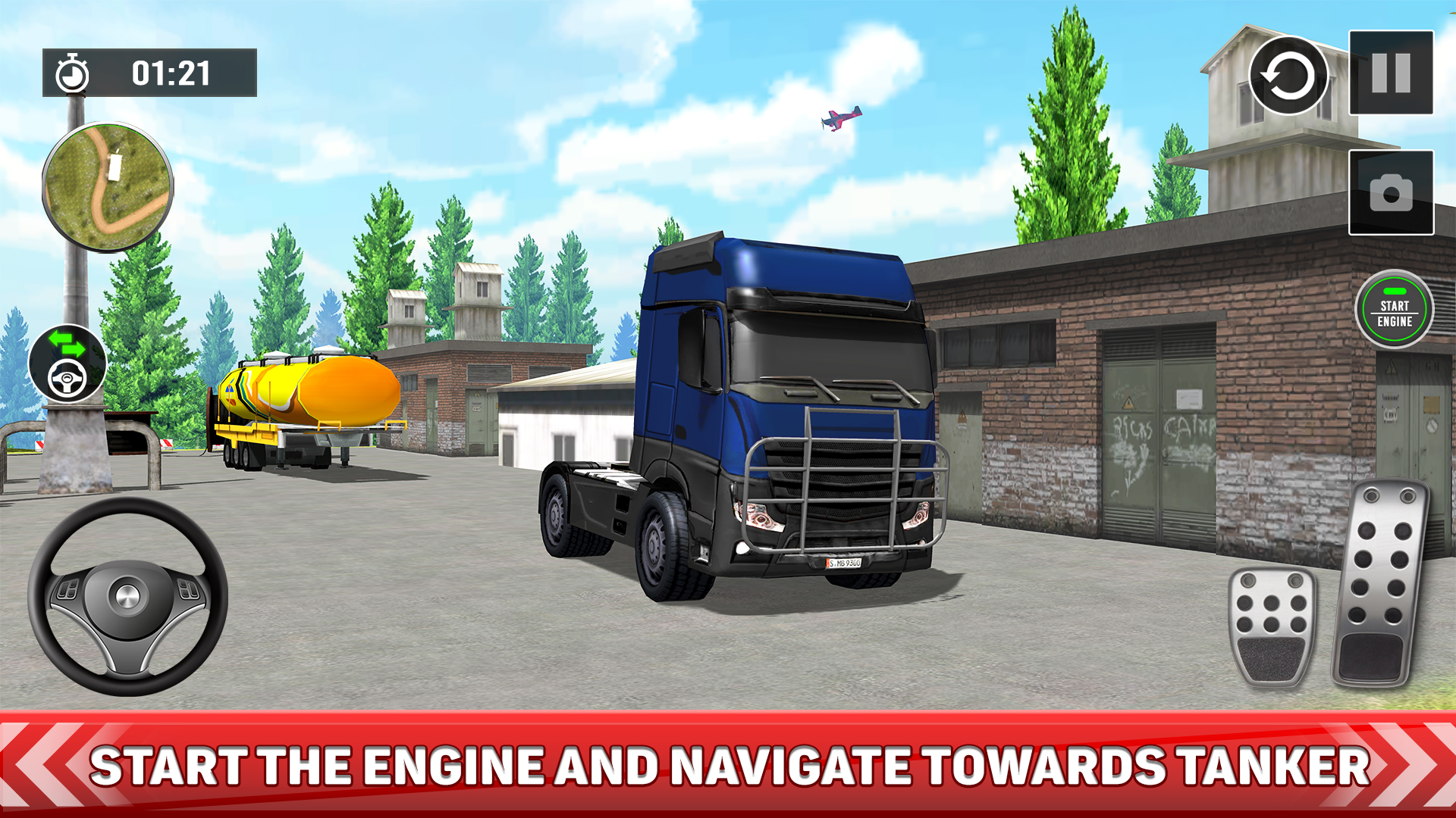 اسکرین شات 3 بازی Oil Truck Games: Driving Games
