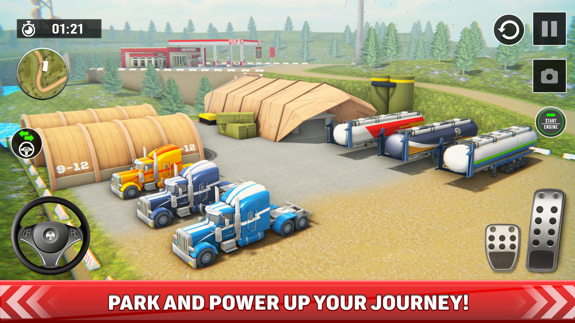 اسکرین شات 8 بازی Oil Truck Games: Driving Games
