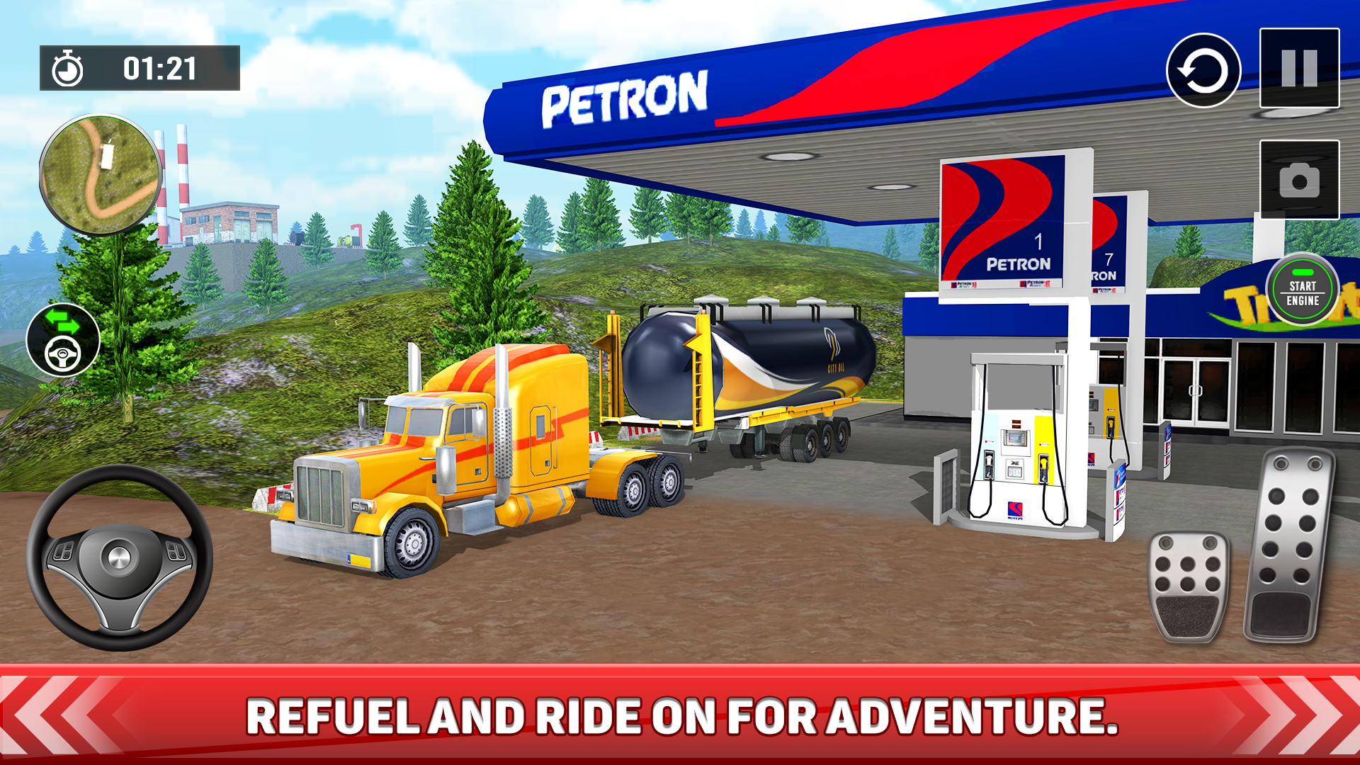 اسکرین شات 7 بازی Oil Truck Games: Driving Games