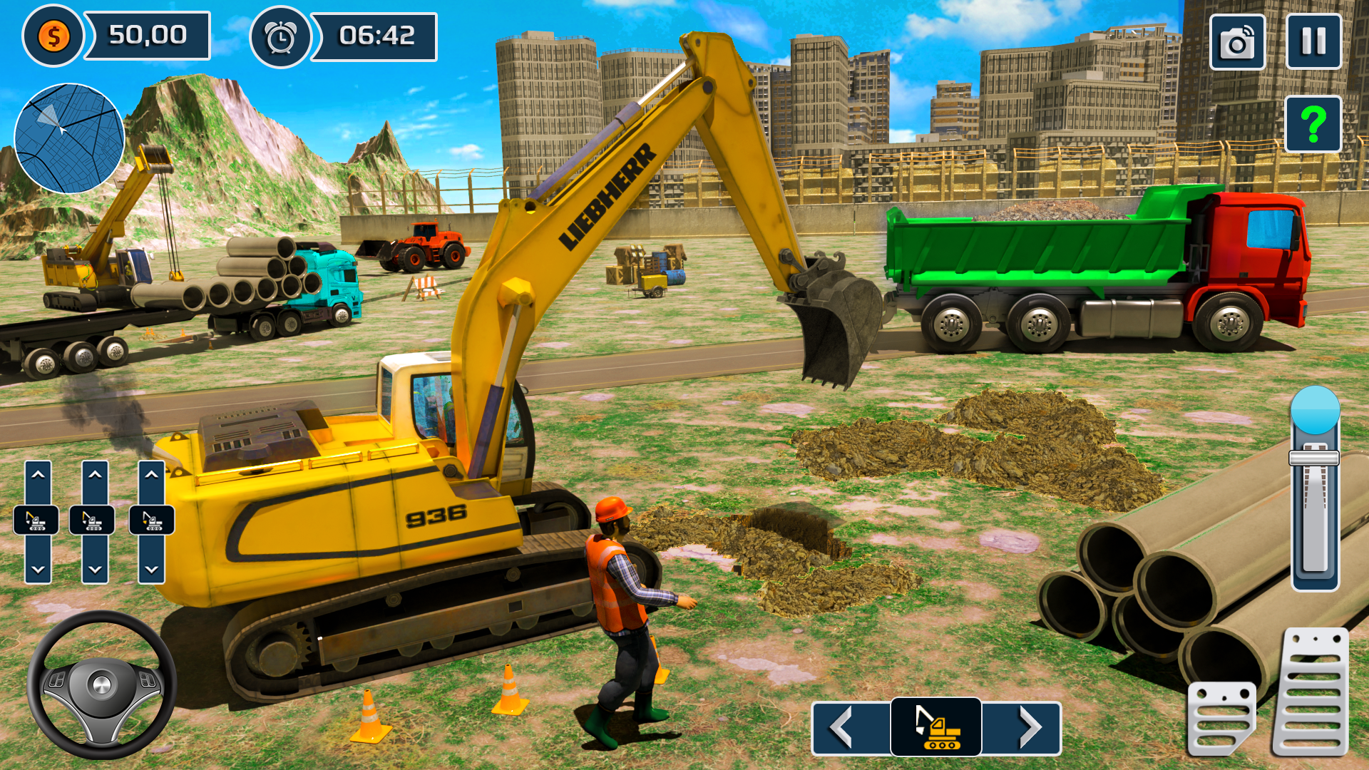 اسکرین شات 1 بازی Airport Construction Builder