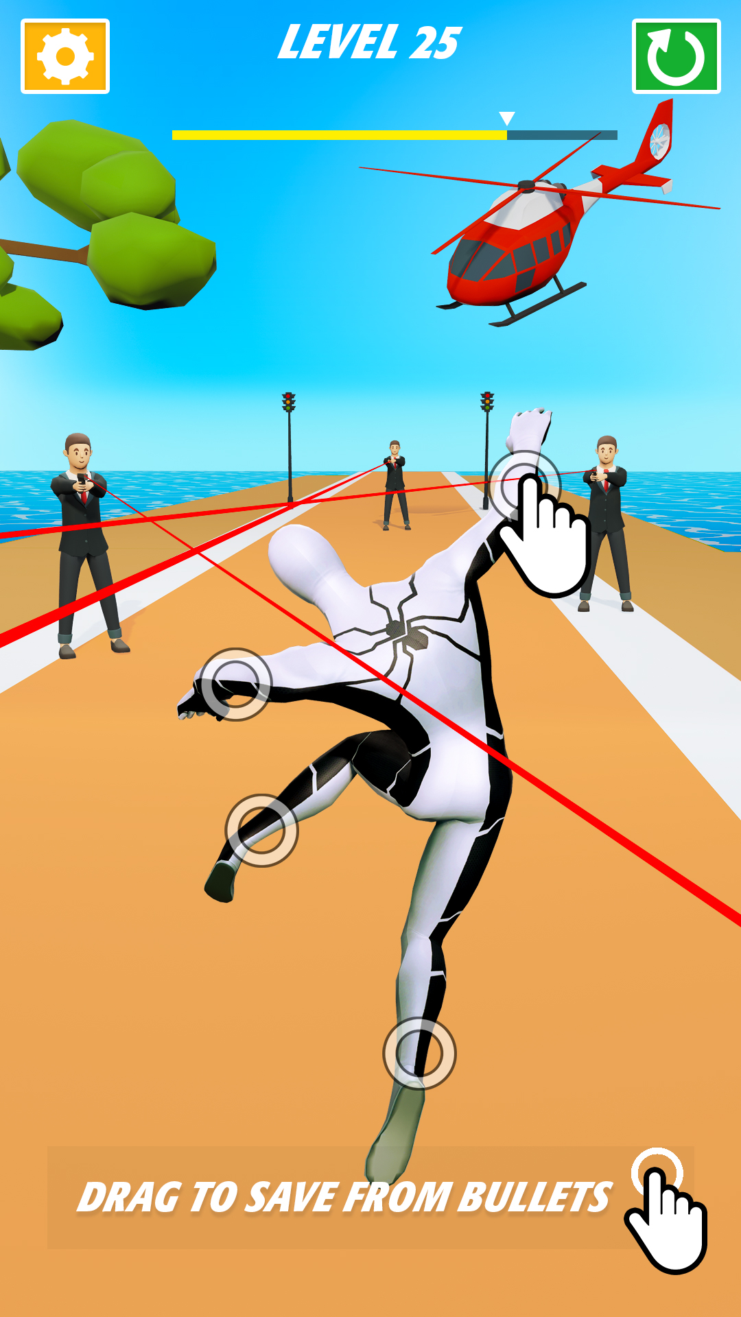 اسکرین شات 1 بازی Slowing Superhero Fight