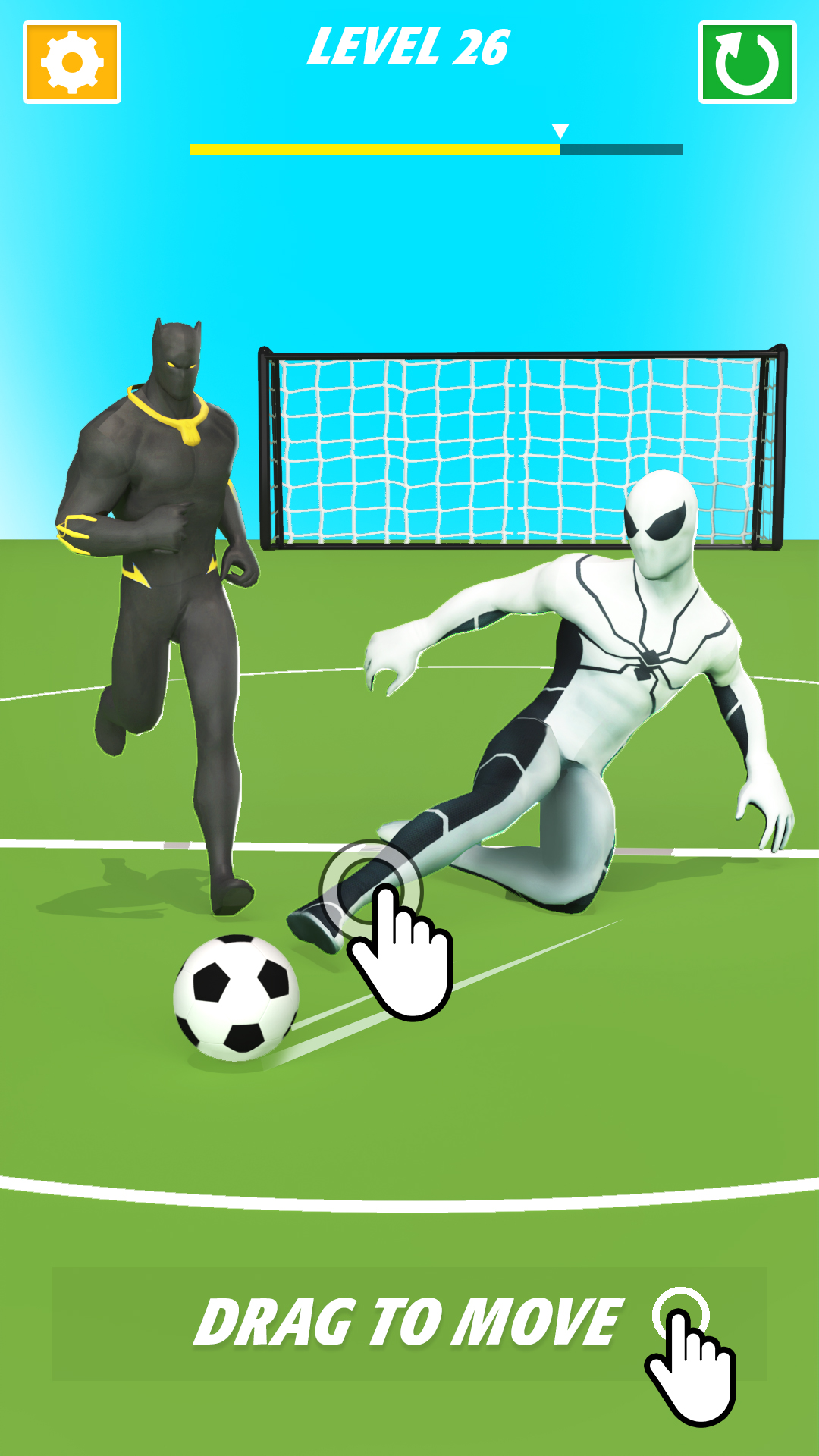 اسکرین شات 2 بازی Slowing Superhero Fight