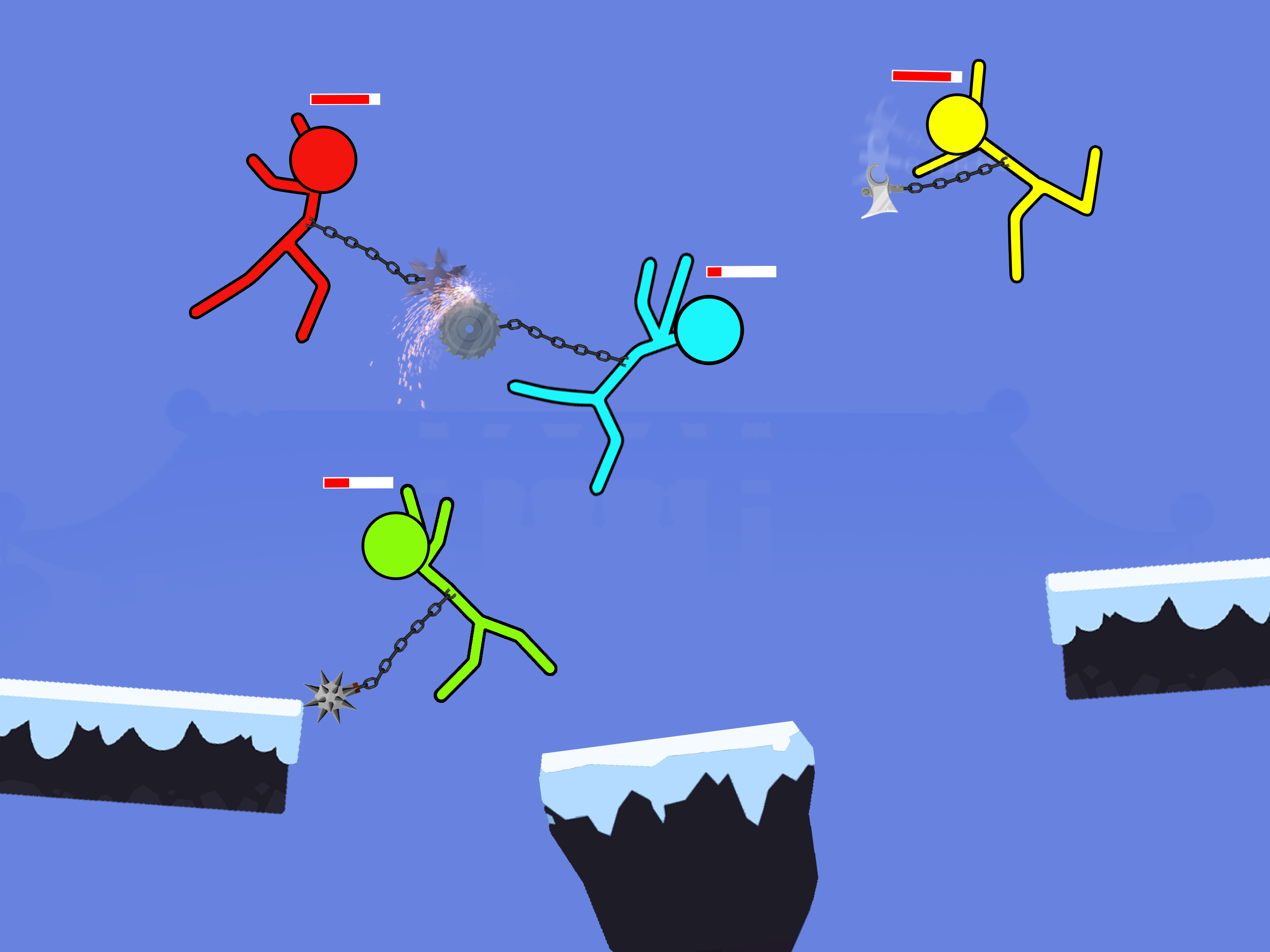 اسکرین شات 5 بازی Stick Hero Stickman Smasher