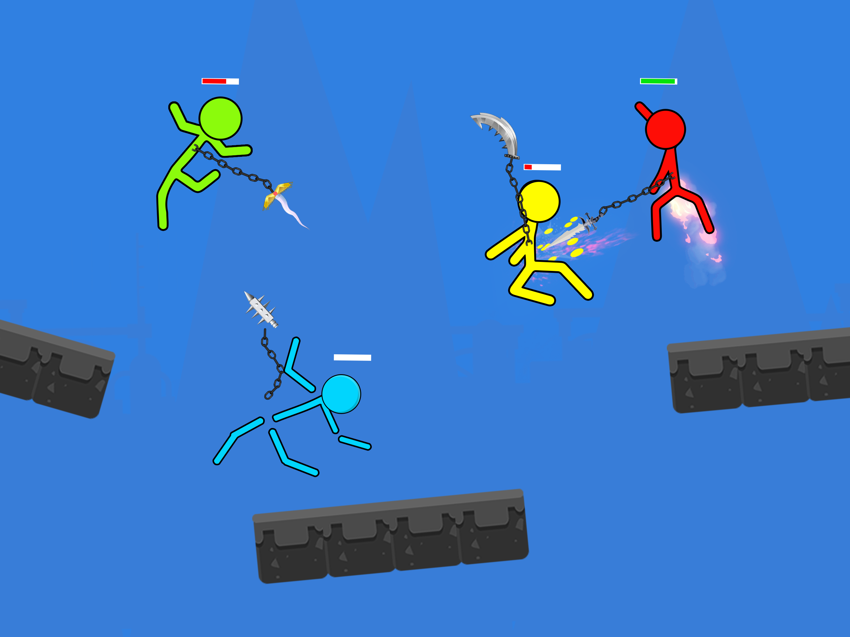 اسکرین شات 4 بازی Stick Hero Stickman Smasher