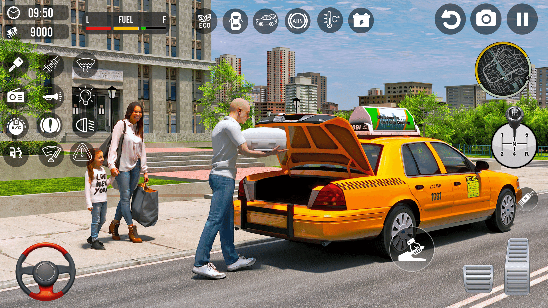 اسکرین شات 5 برنامه Parking Car Driving Car Games