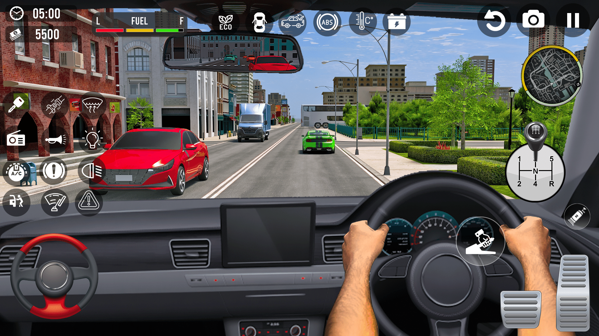 اسکرین شات 3 برنامه Parking Car Driving Car Games