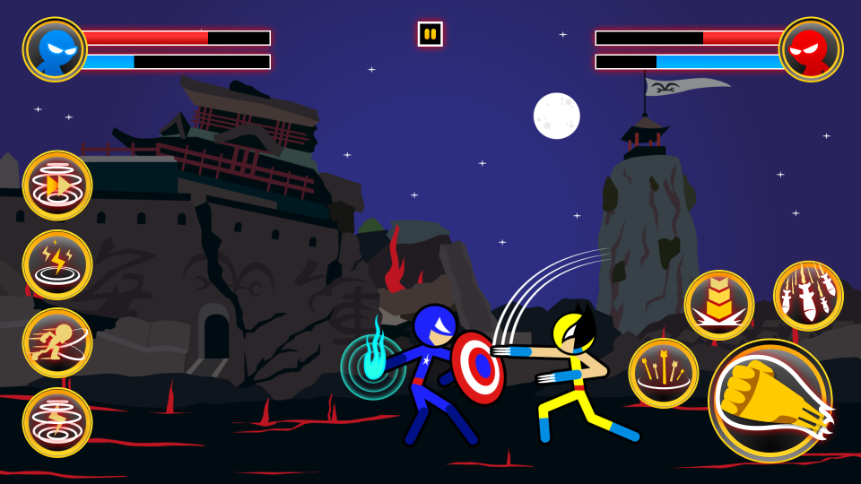 اسکرین شات 5 بازی Stickman Battle Playground
