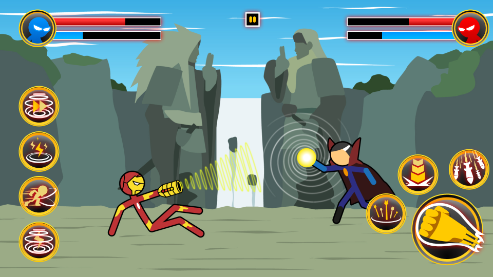 اسکرین شات 4 بازی Stickman Battle Playground