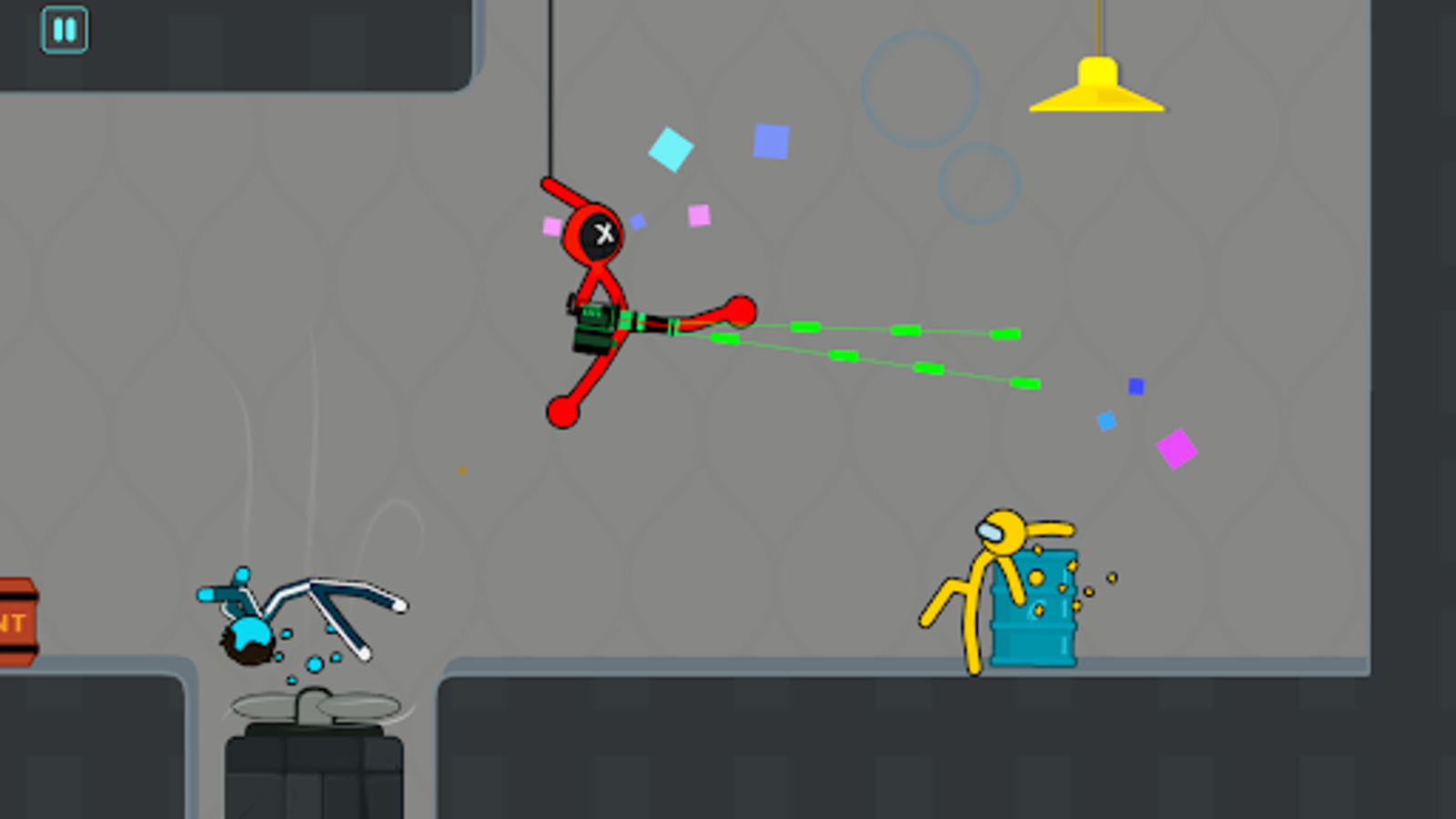 اسکرین شات 3 بازی Stickman Battle Playground 2