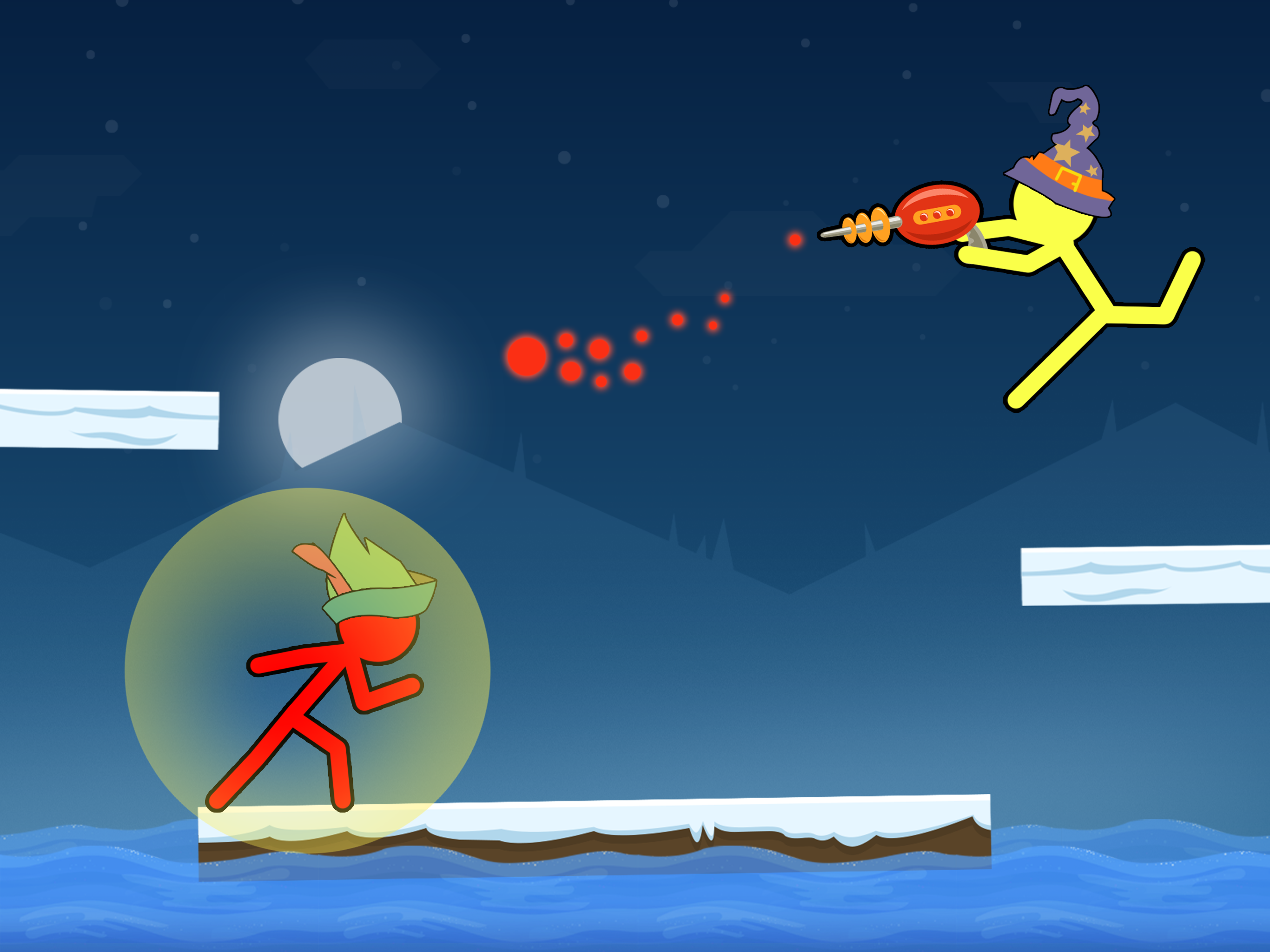 اسکرین شات 1 برنامه Stickman Supreme : Stick Clash