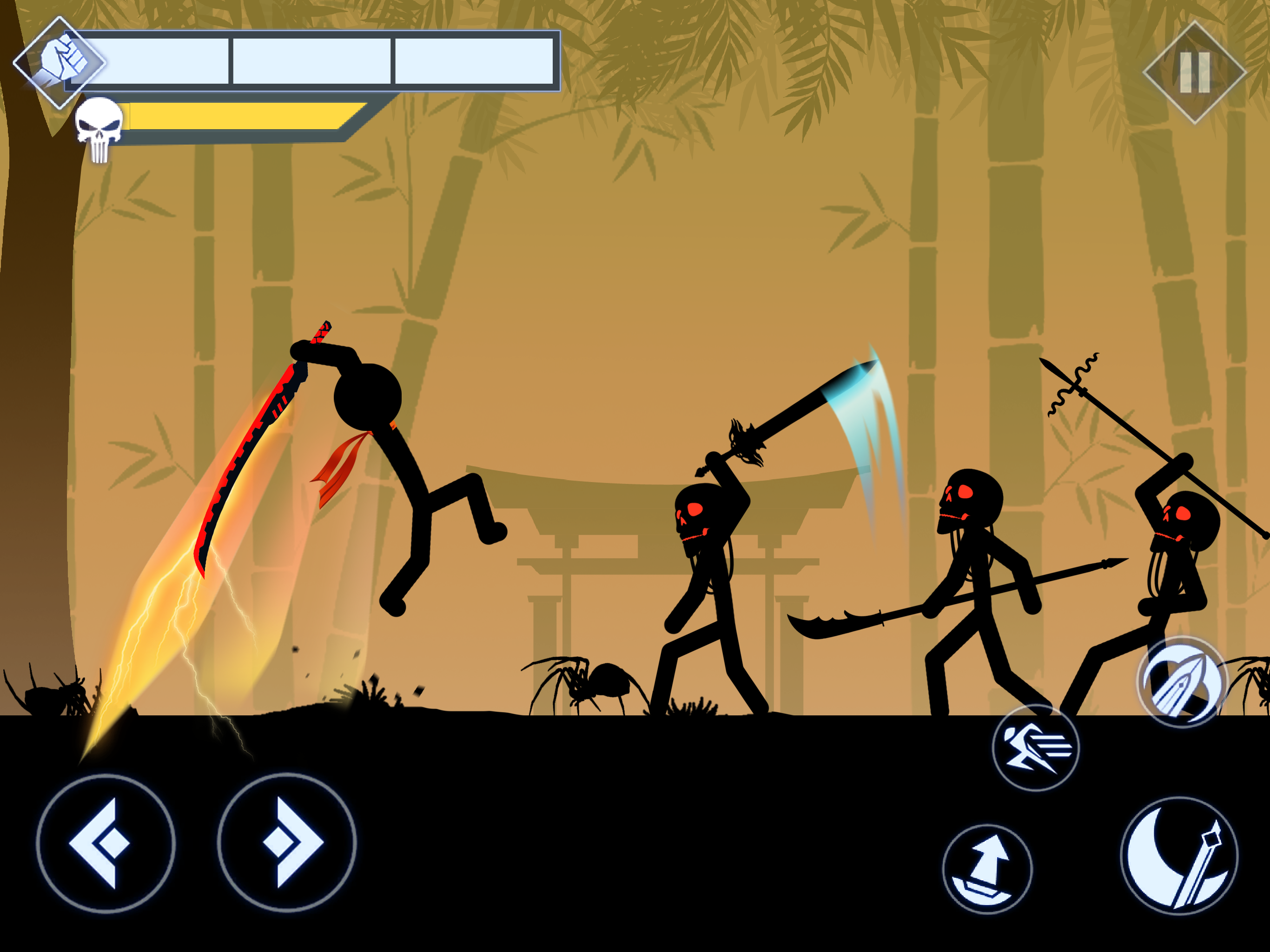 اسکرین شات 1 بازی Stickman Legends: Sword Fight