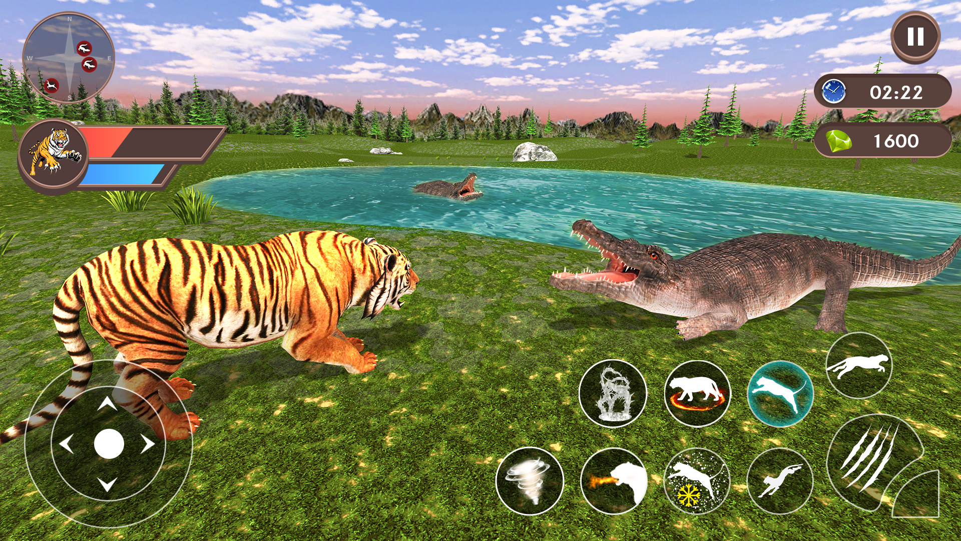 اسکرین شات 4 برنامه Tiger Simulator - Tiger Games
