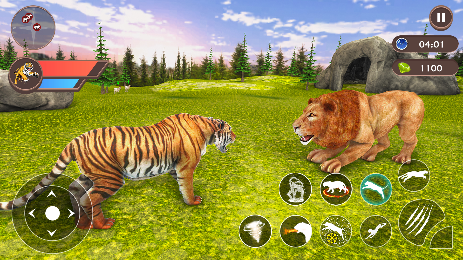اسکرین شات 3 برنامه Tiger Simulator - Tiger Games