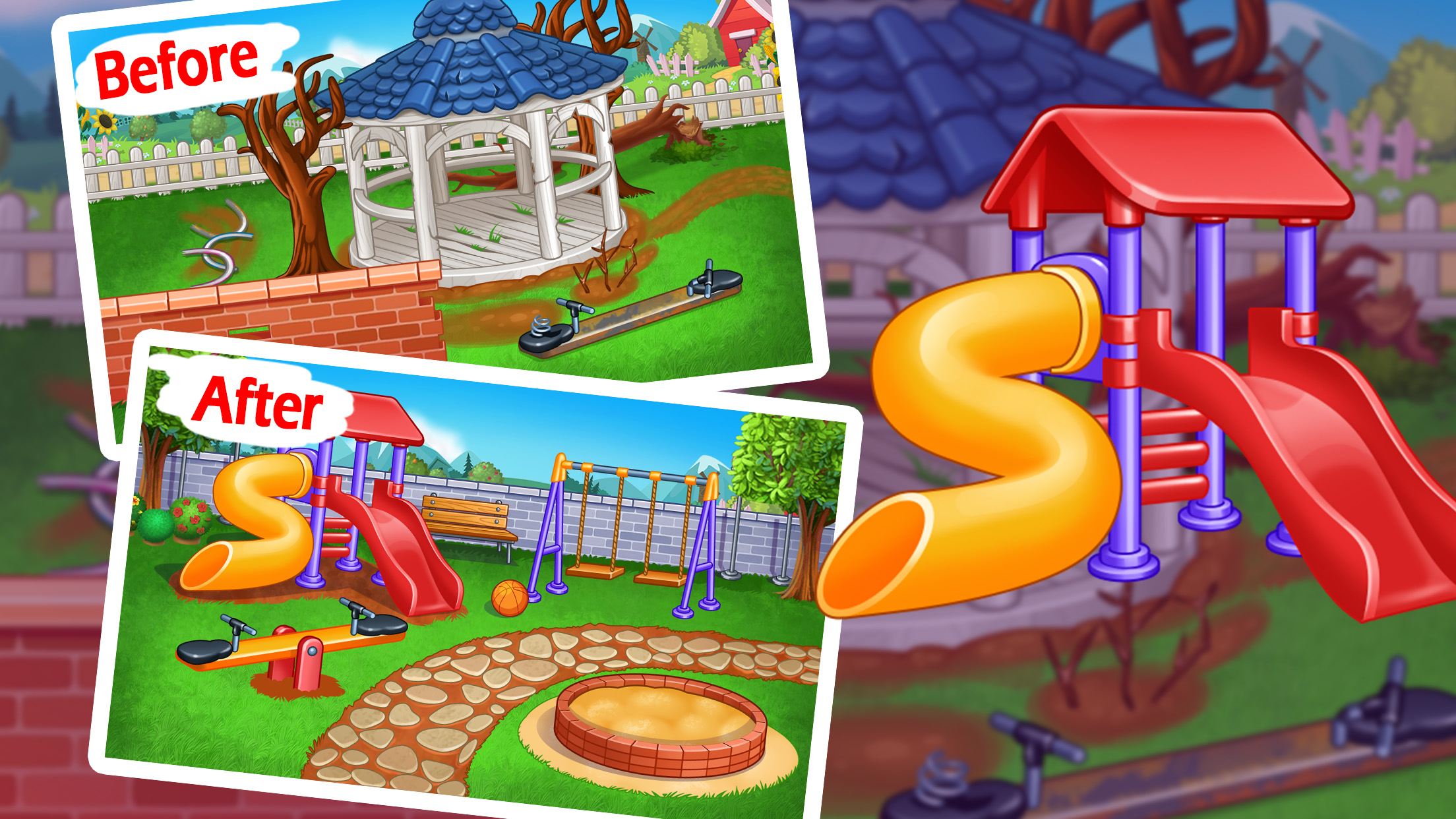 اسکرین شات 6 بازی Construction Truck Kids Games