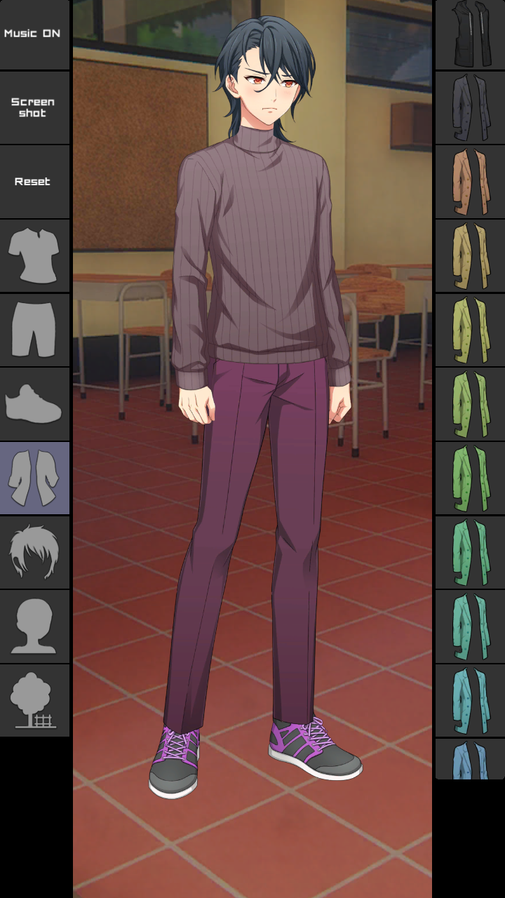 اسکرین شات 4 بازی Anime Boy Dress Up Games