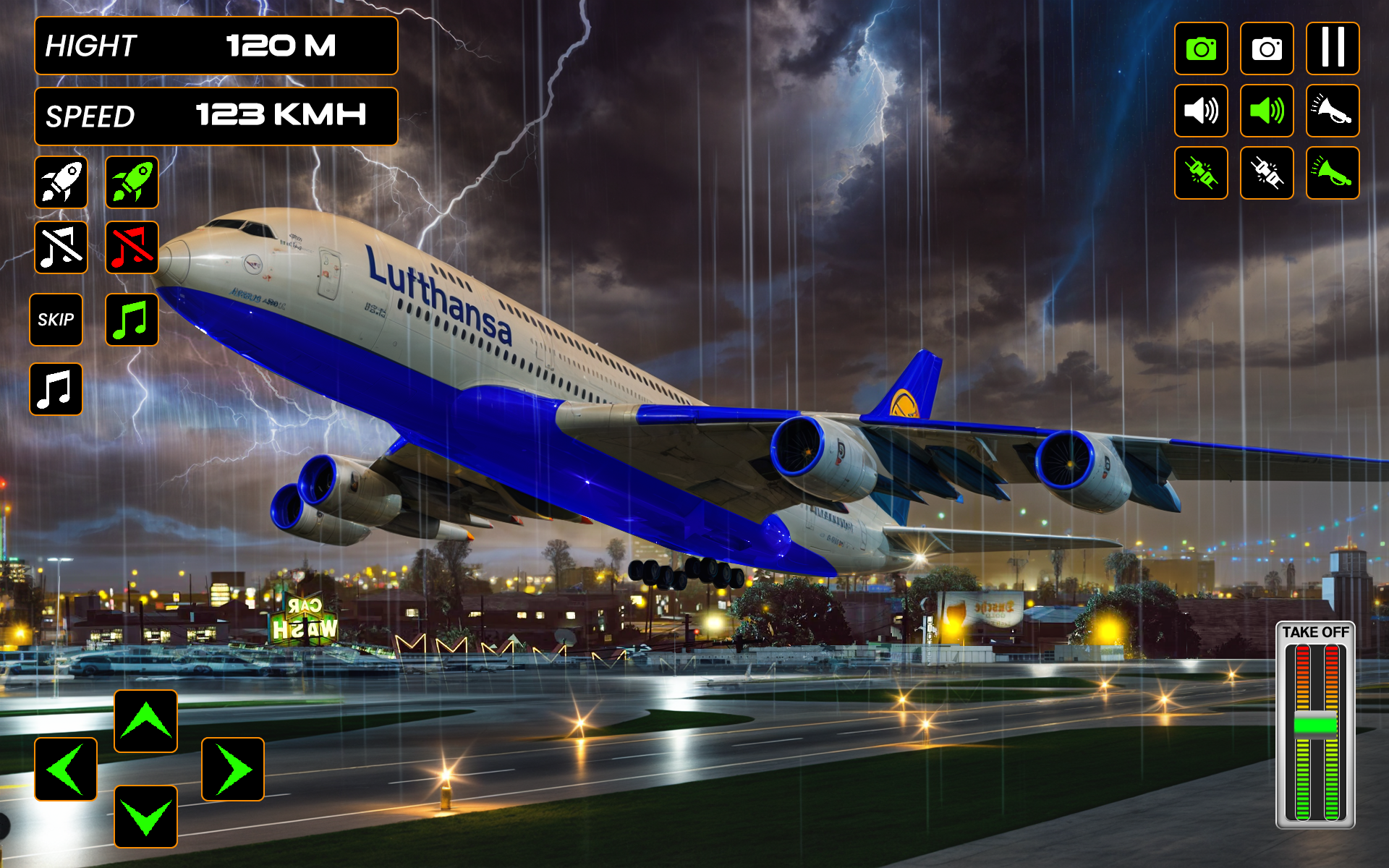 اسکرین شات 1 بازی Airplane Simulator Game 2024