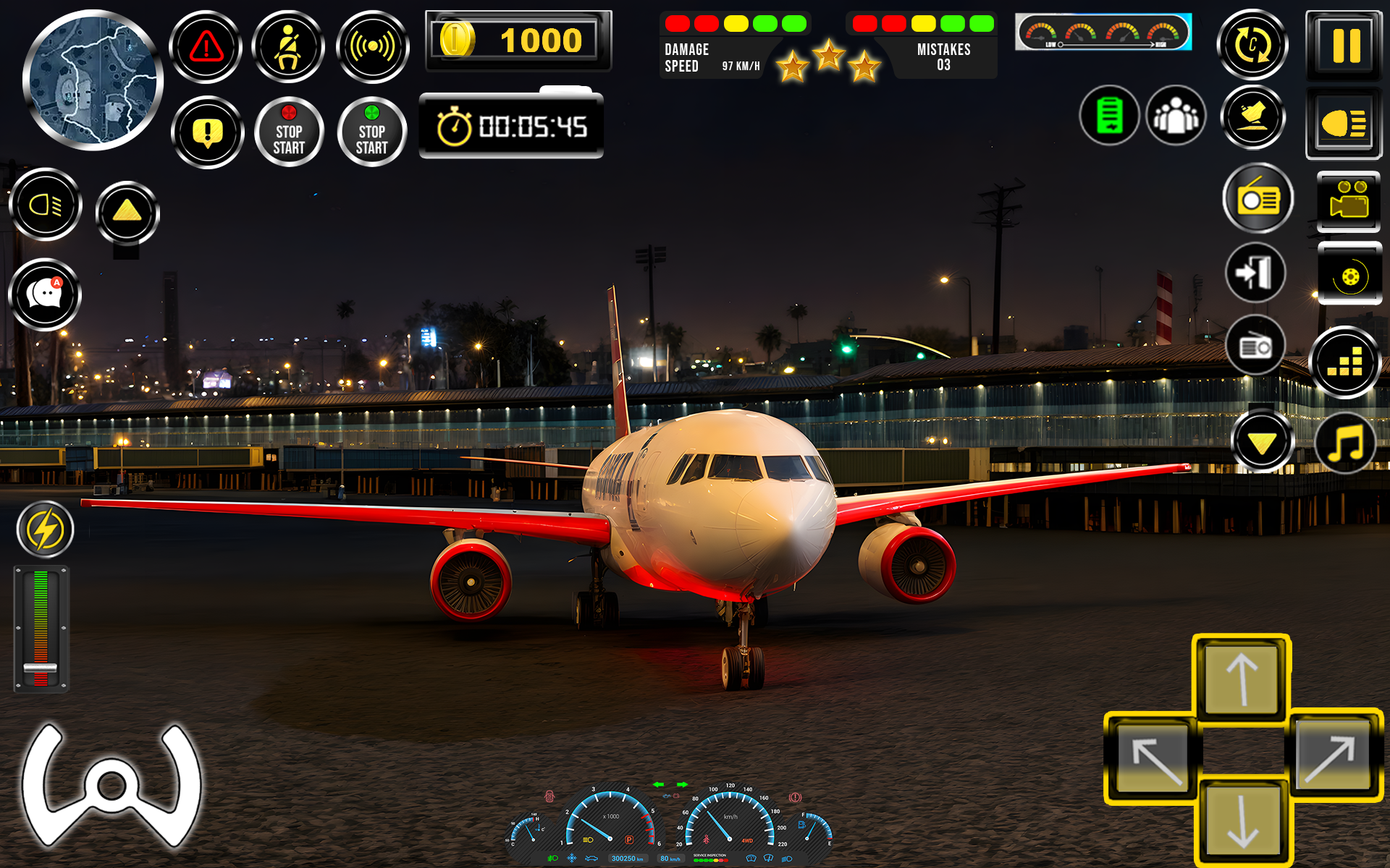 اسکرین شات 4 بازی Airplane Simulator Game 2024