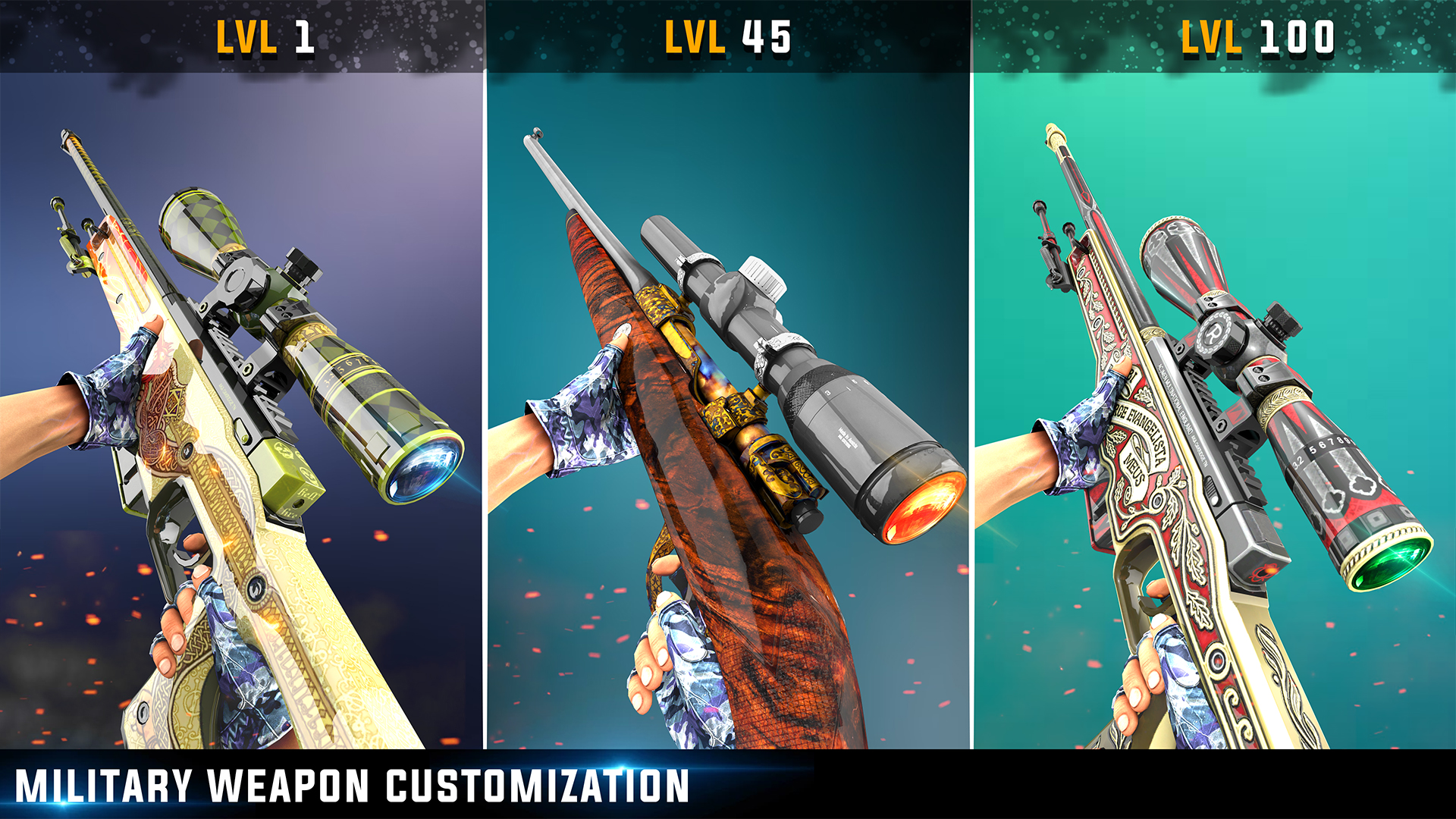 اسکرین شات 2 بازی Offline Sniper Shooting Games