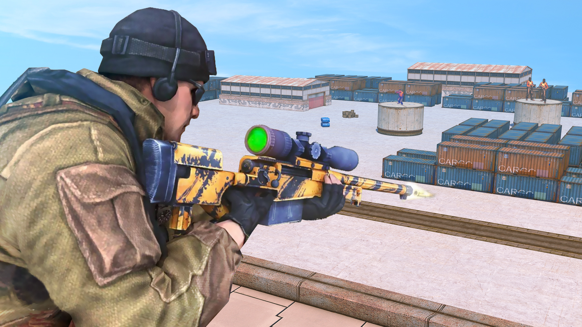اسکرین شات 3 بازی Offline Sniper Shooting Games