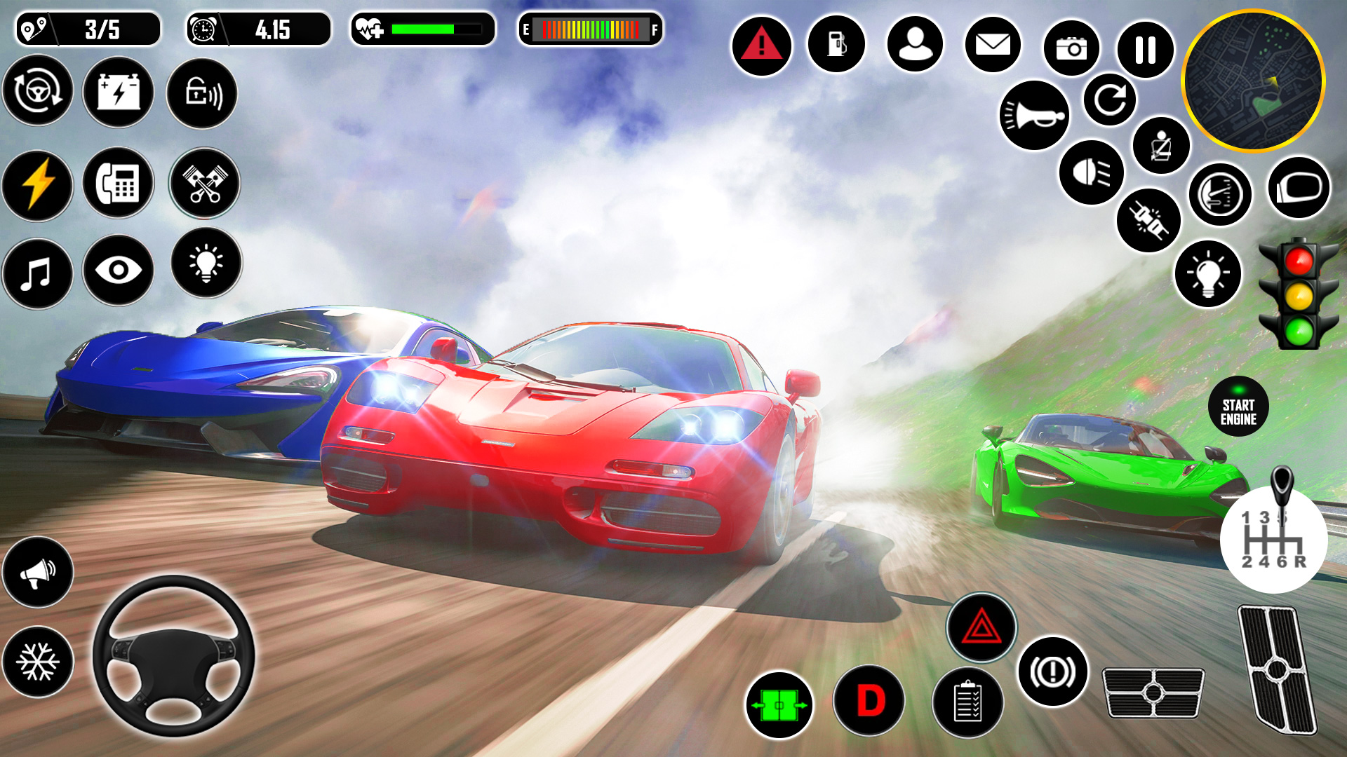 اسکرین شات 6 بازی 3D Car Racing Game - Car Games