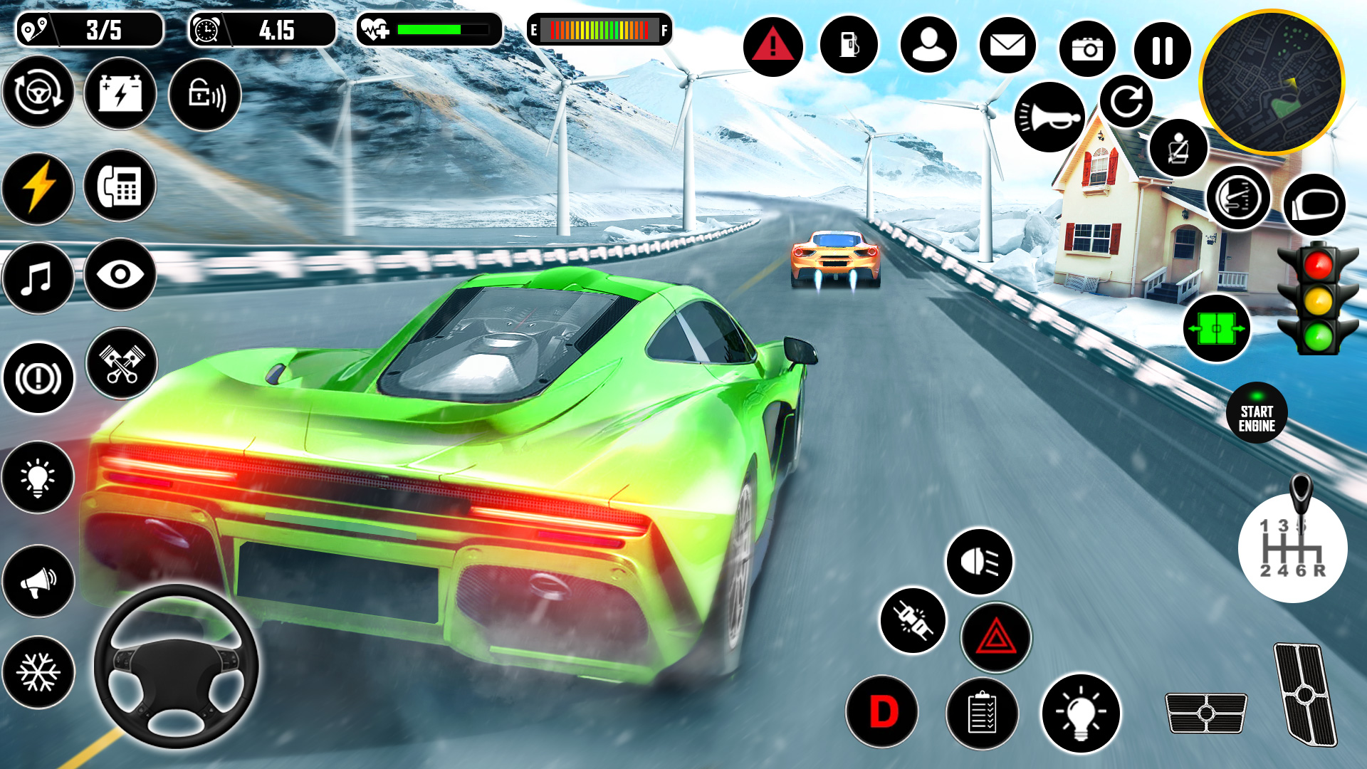 اسکرین شات 4 بازی 3D Car Racing Game - Car Games