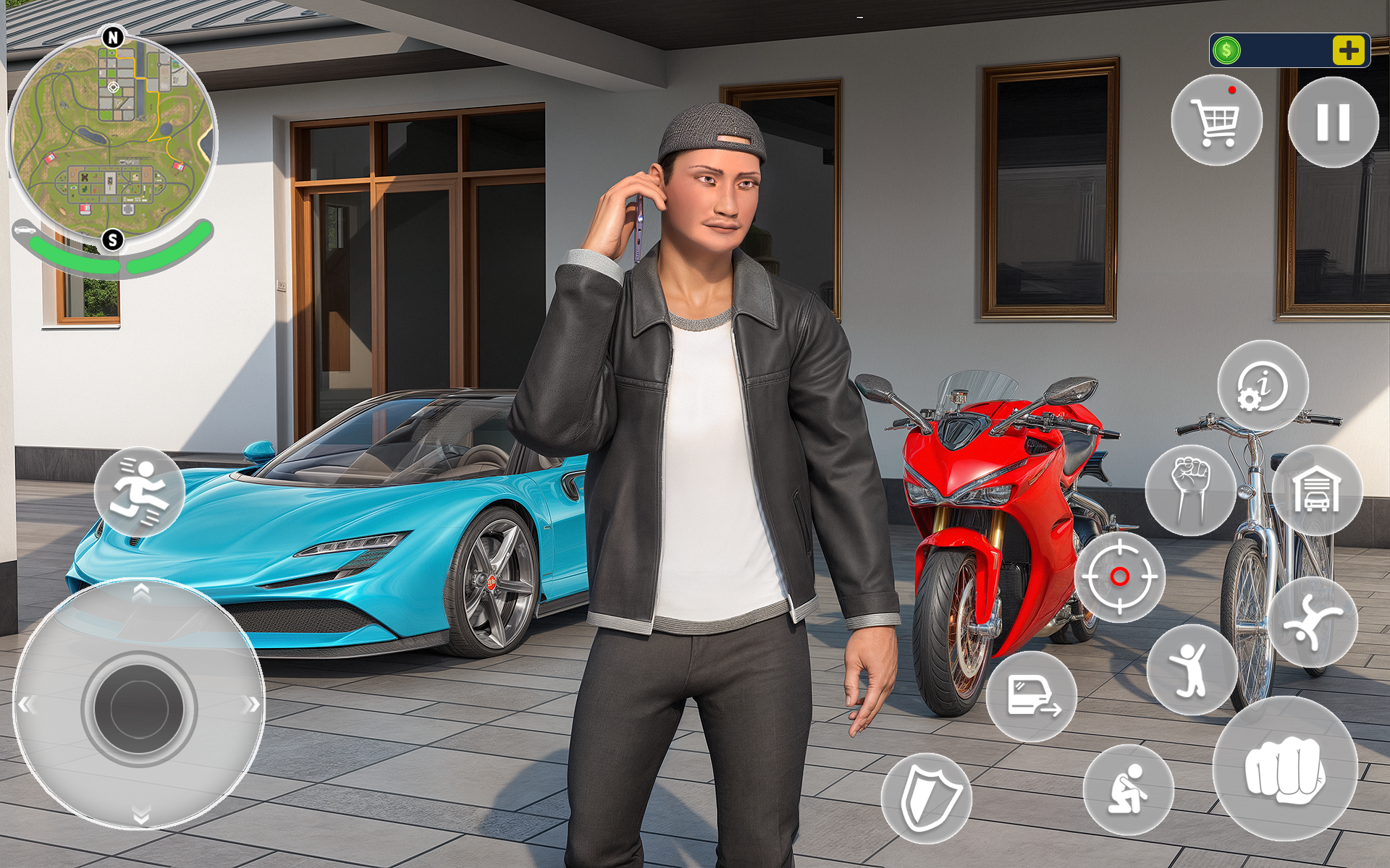 اسکرین شات 1 بازی Crime Mafia Gangster Car Game