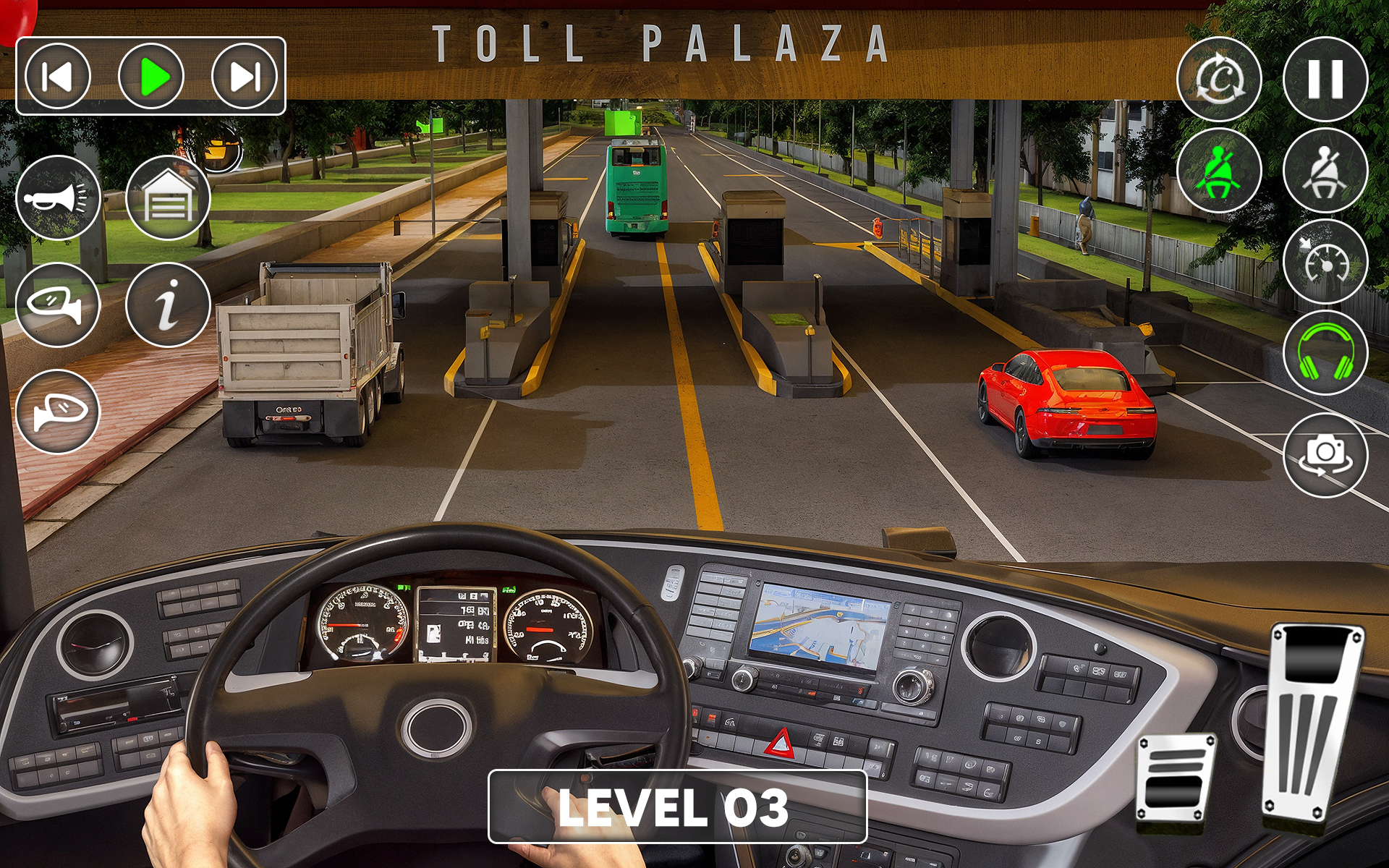 اسکرین شات 3 بازی Classic Bus Simulator Games 3D