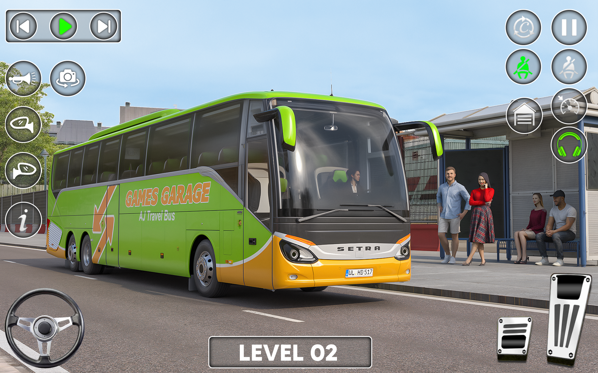 اسکرین شات 7 بازی Classic Bus Simulator Games 3D