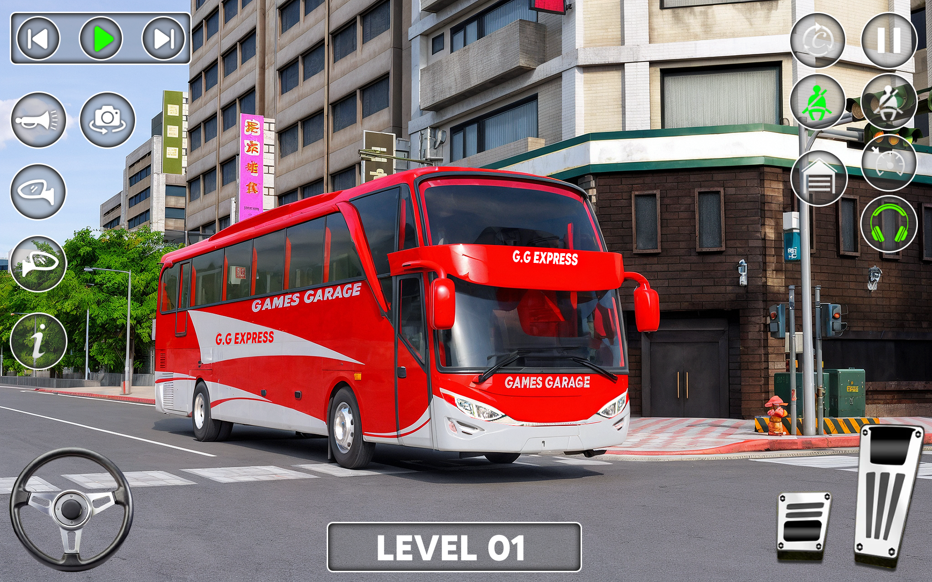 اسکرین شات 8 بازی Classic Bus Simulator Games 3D