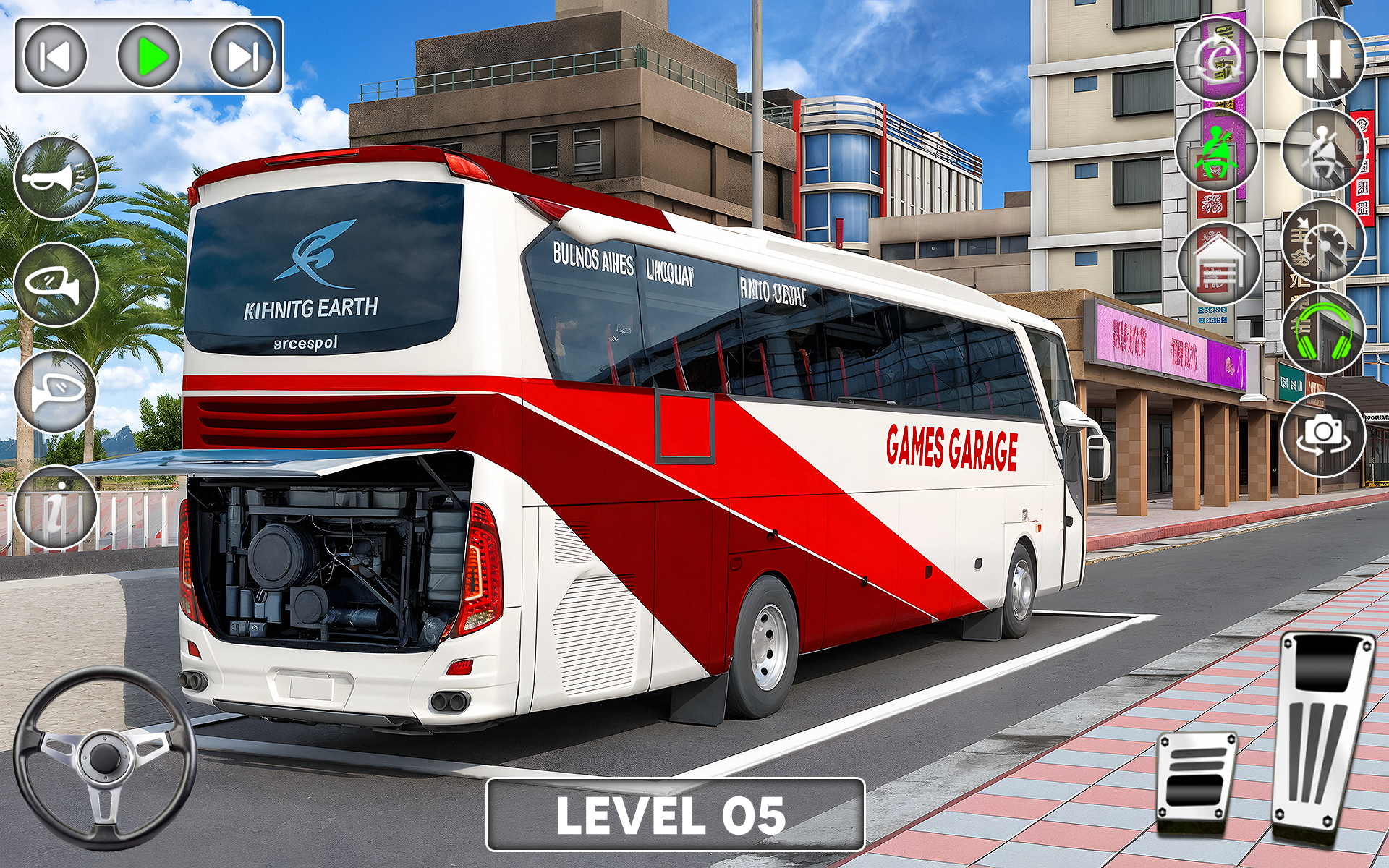 اسکرین شات 2 بازی Classic Bus Simulator Games 3D