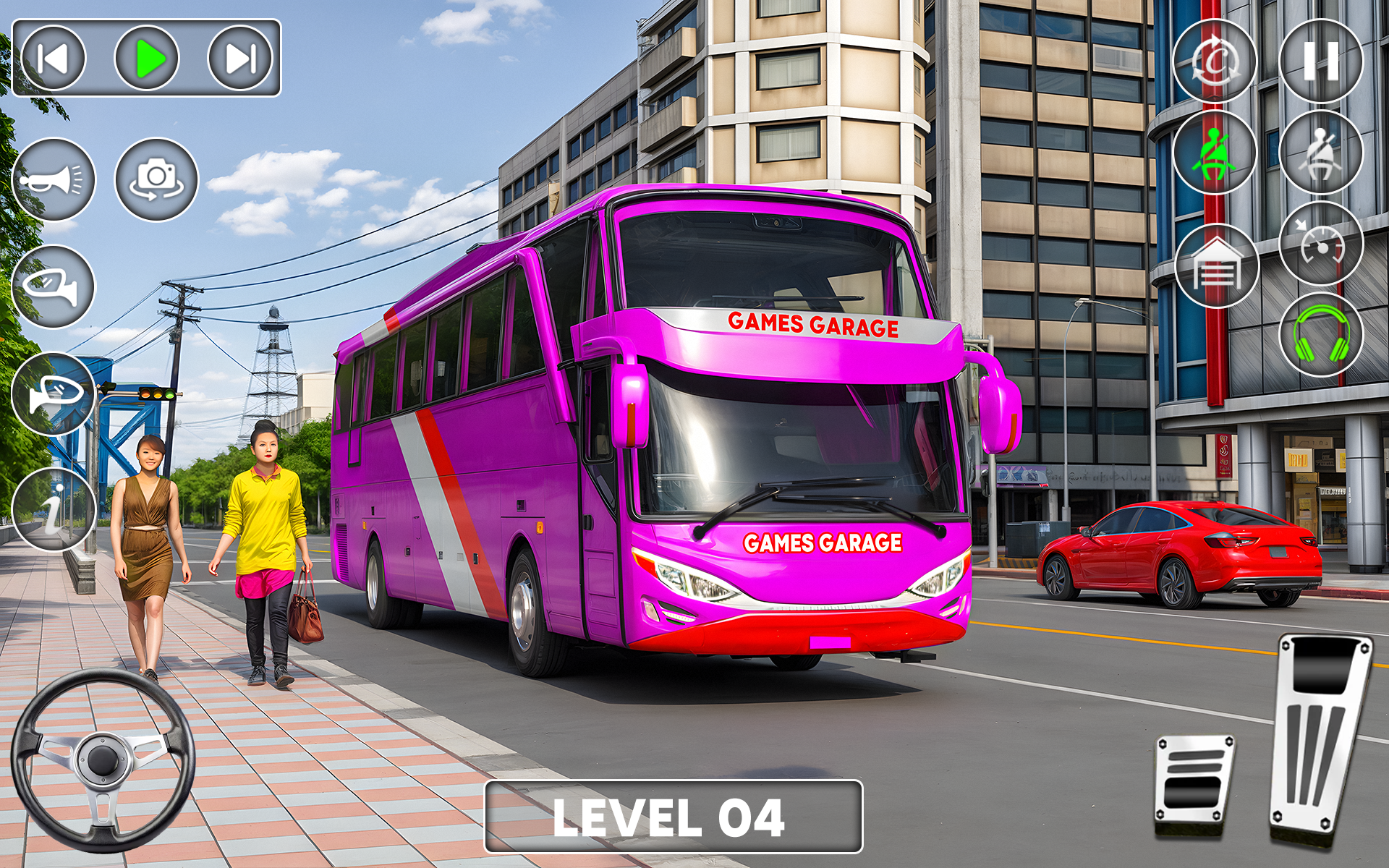 اسکرین شات 5 بازی Classic Bus Simulator Games 3D