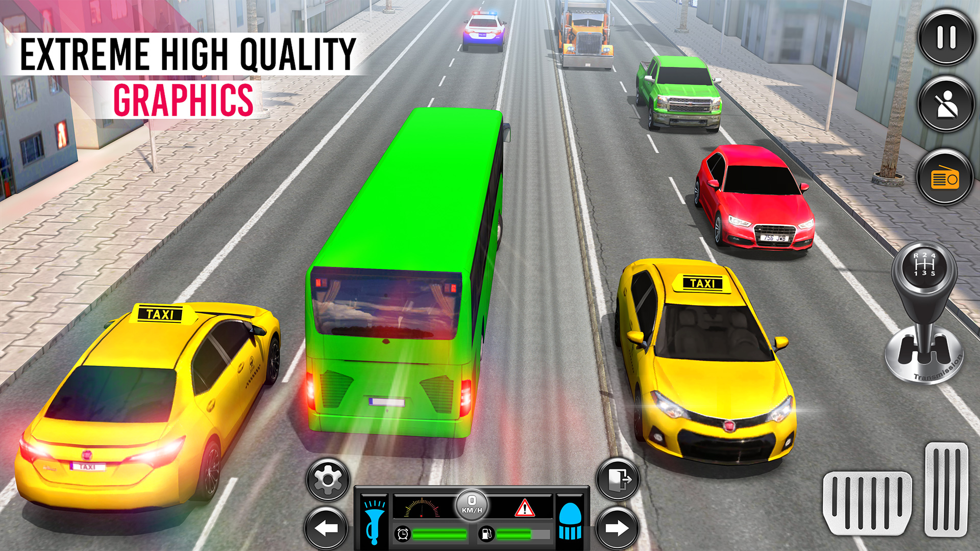 اسکرین شات 2 بازی 3D Bus Simulator Games Offline