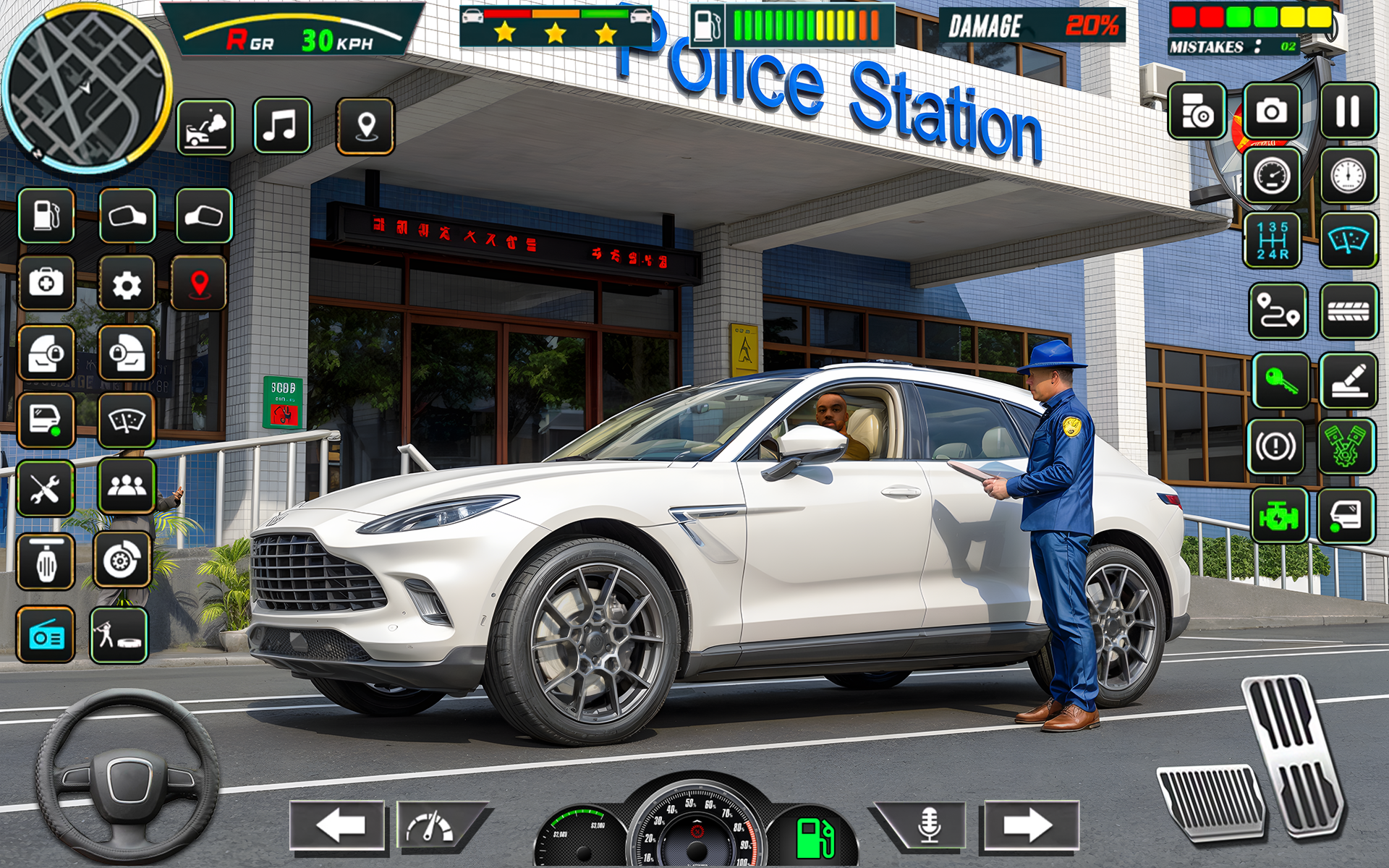 اسکرین شات 7 بازی US Car Driving School-Car game