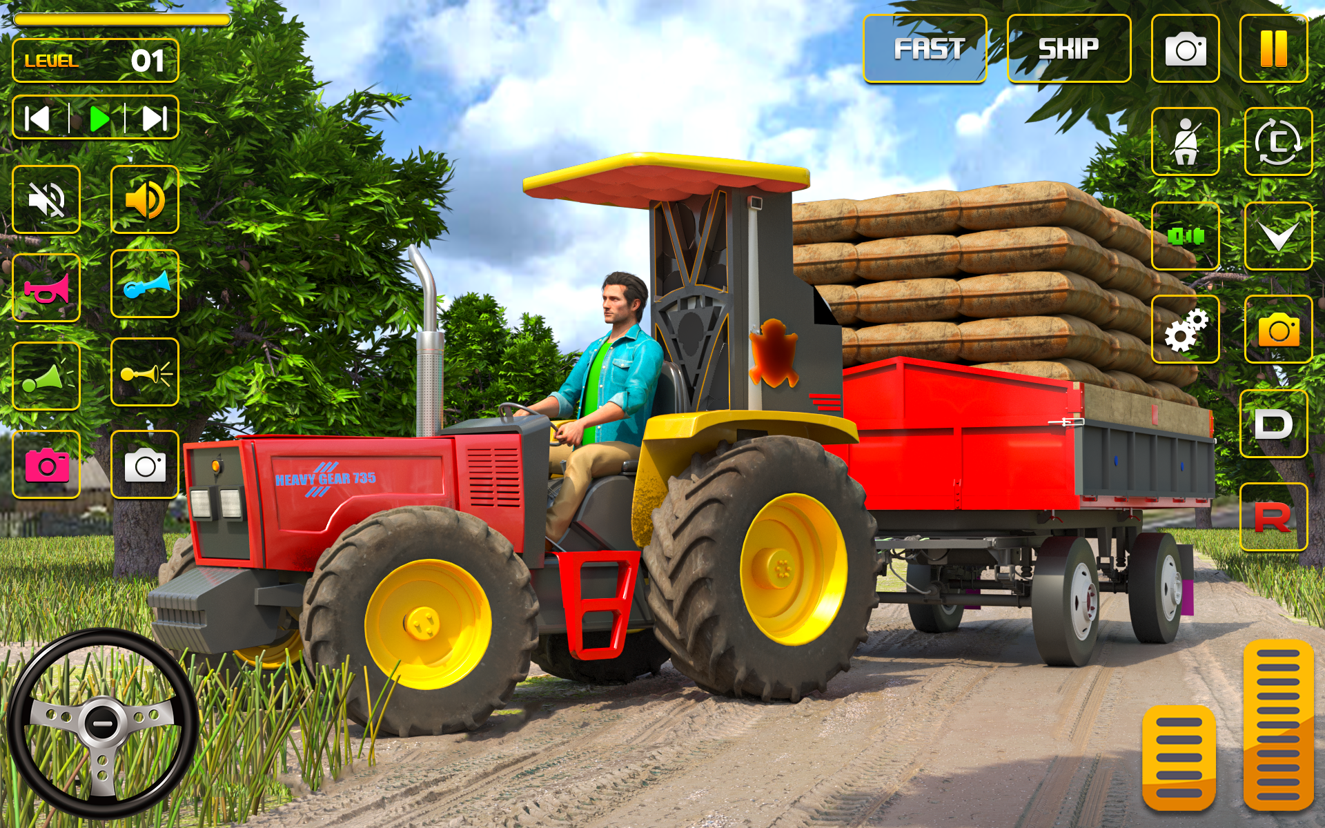 اسکرین شات 5 بازی Farming Tractor Game Simulator