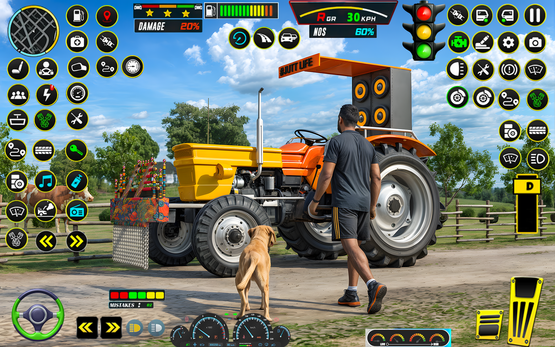 اسکرین شات 4 بازی Farming Tractor Game Simulator