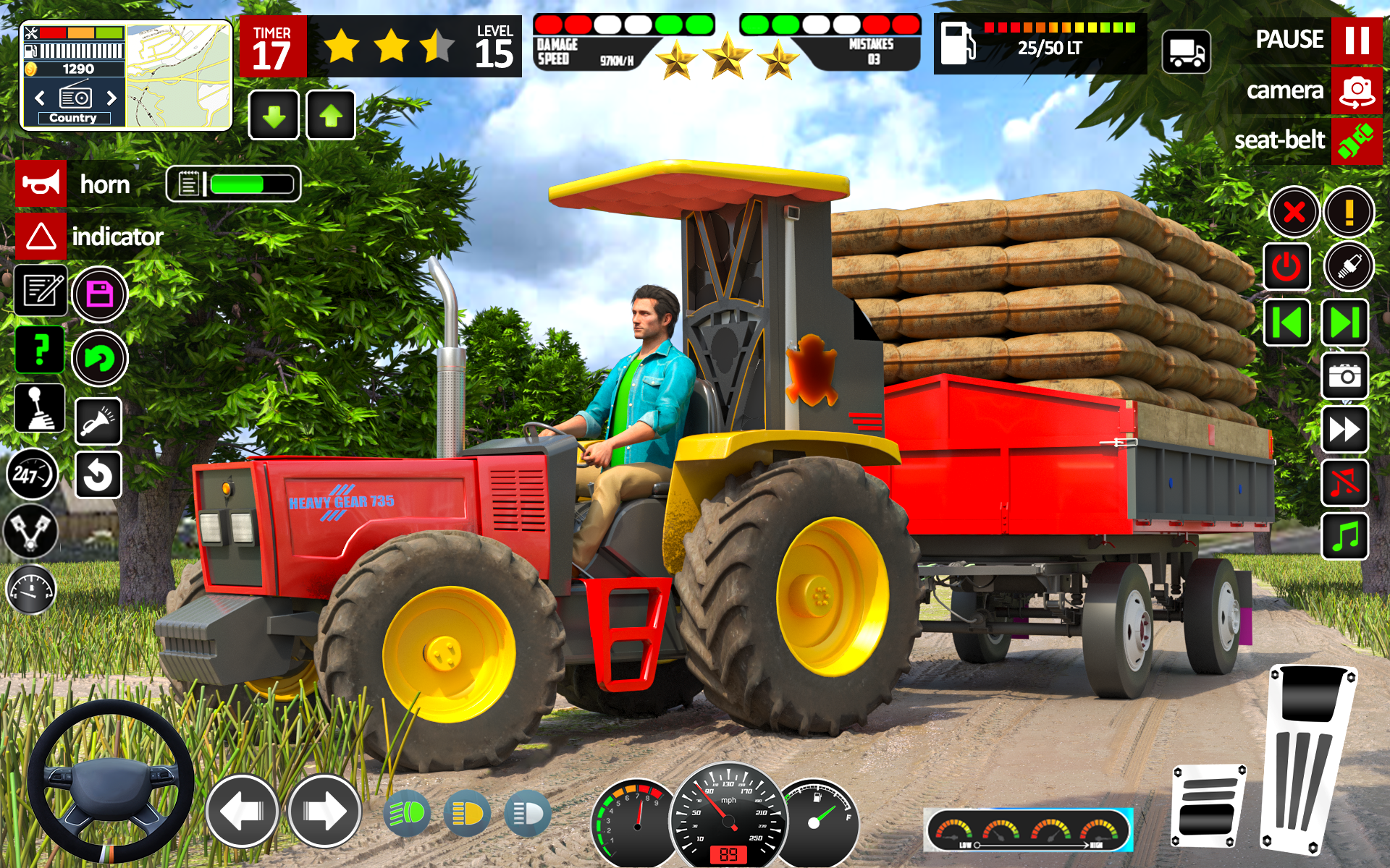 اسکرین شات 5 بازی Farming Tractor Game Simulator