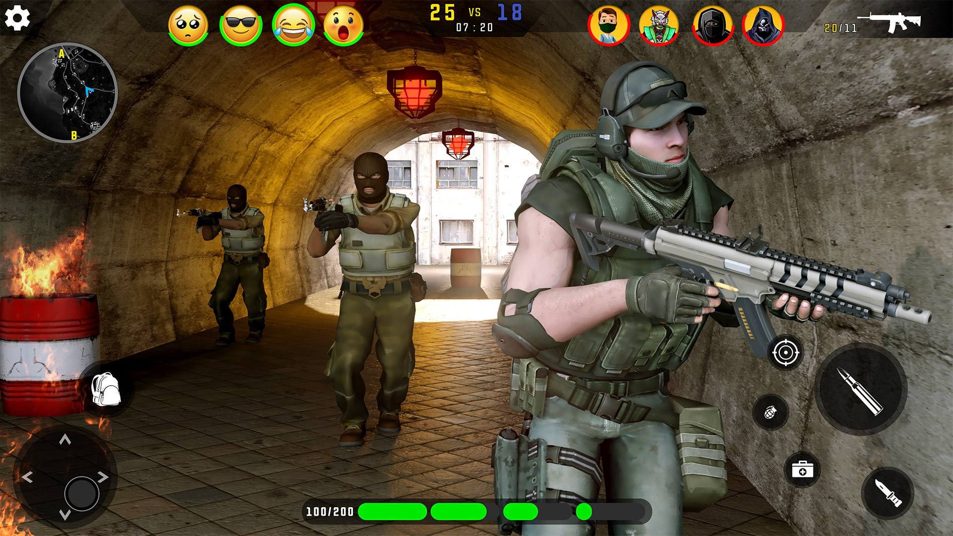 اسکرین شات 3 بازی Real Gun Games Offline 3D